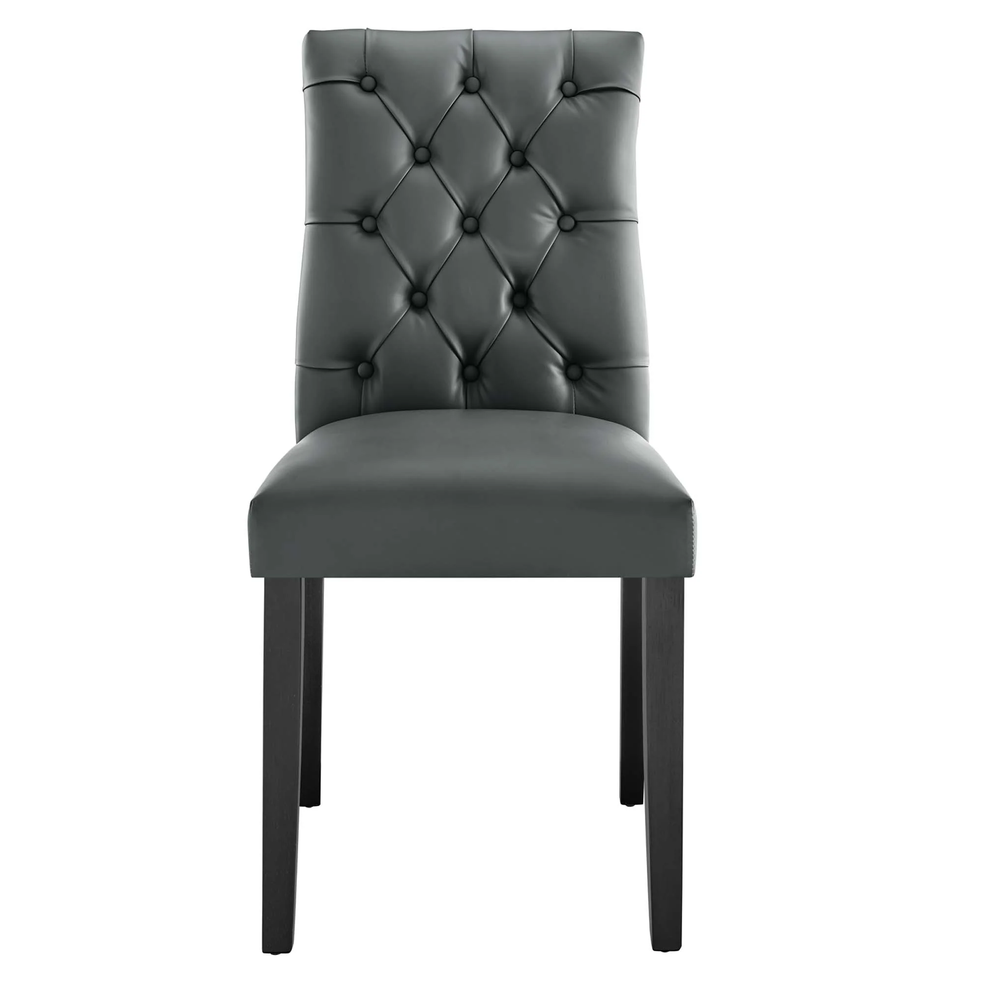 Duchess Vinyl Dining Chair Set of 2 by Modway - Image 8