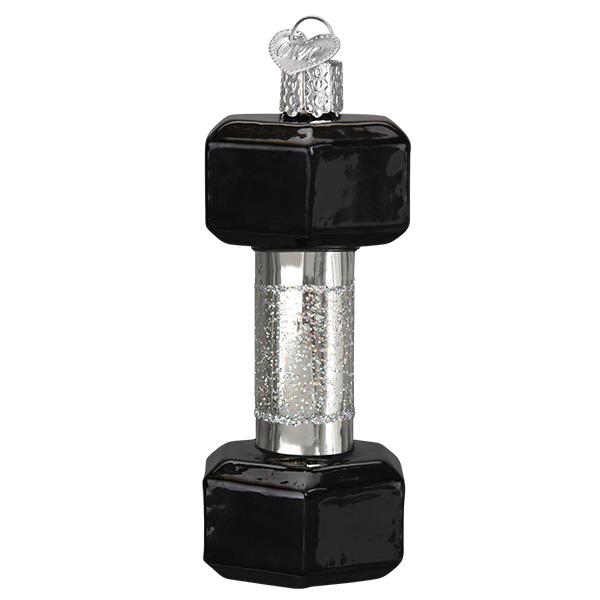 Dumbbell Christmas Ornament by Old World Christmas - Image 5