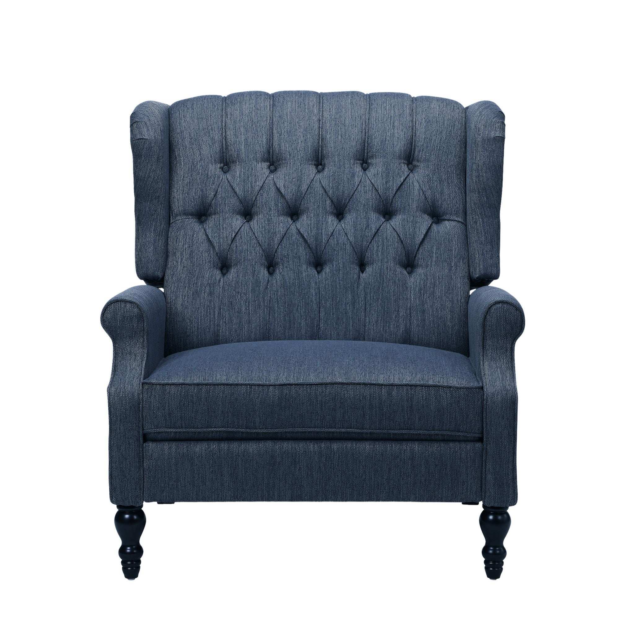 Dunham - Contemporary Fabric Tufted Oversized Pushback Recliner - Image 3