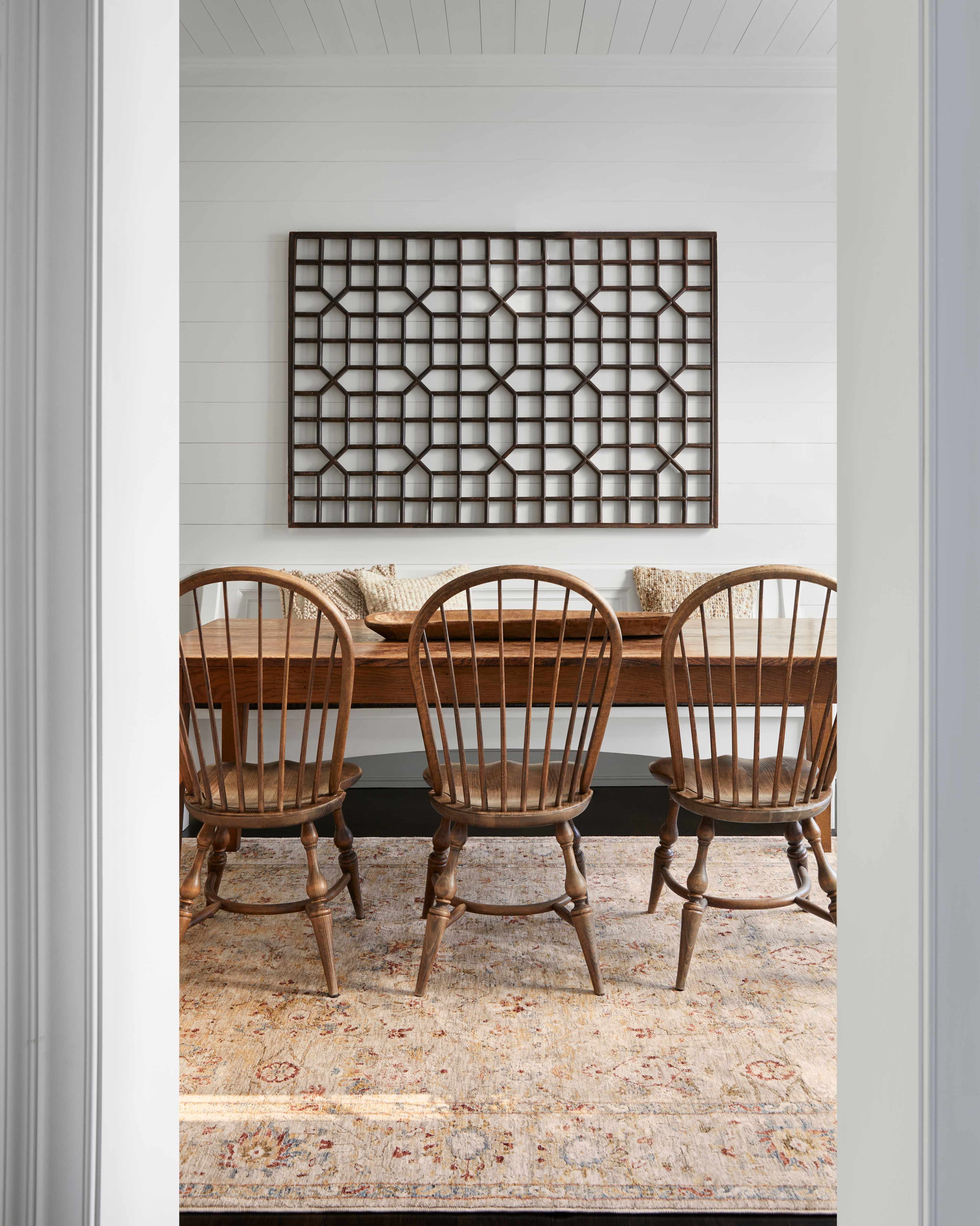 Duong Beige Textured Rug with Fringes - Image 2