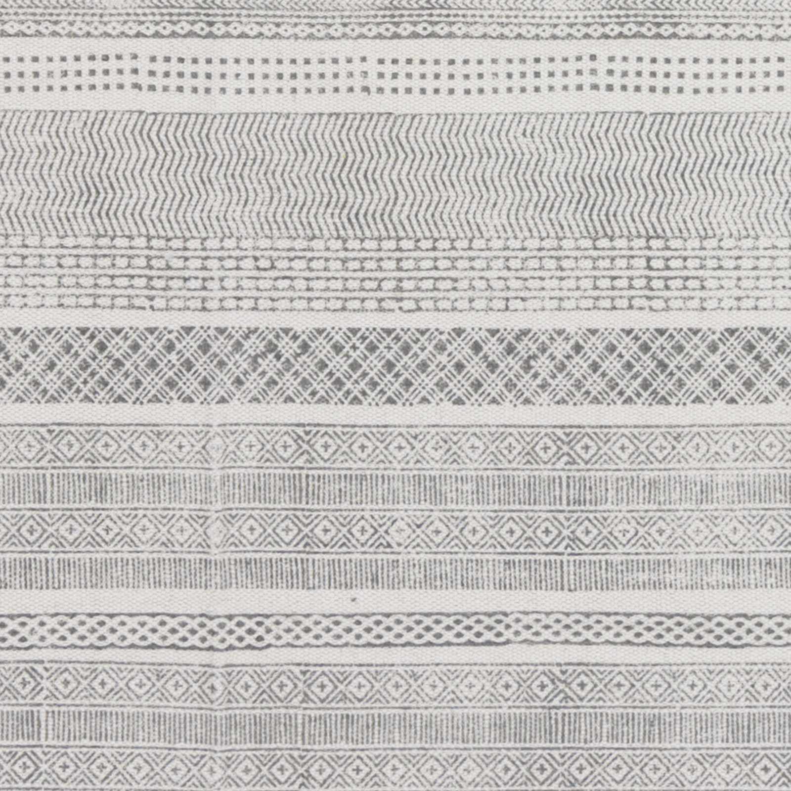Durbin Off-White Cotton Flatweave Carpet - Clearance - Image 7