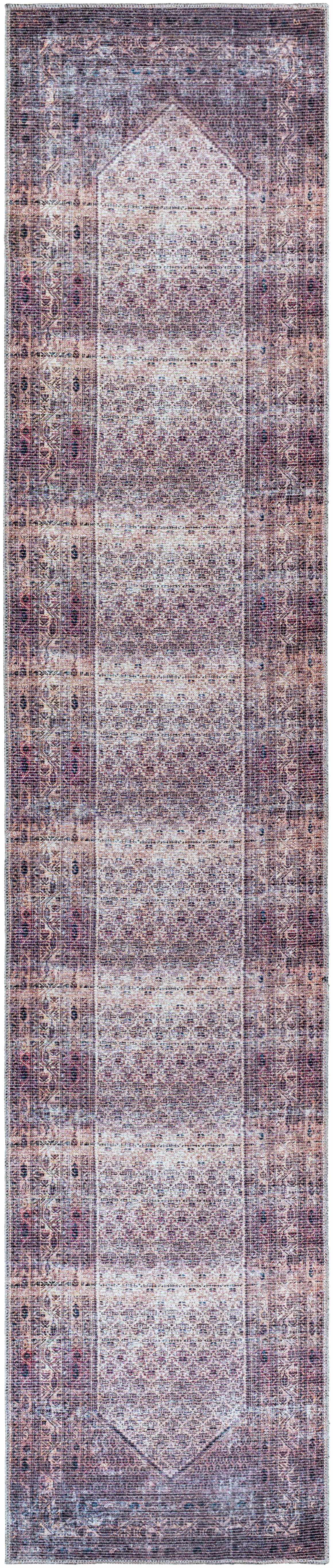 Dusty Pink Bagacay Distressed Washable Area Rug - Clearance - Image 11