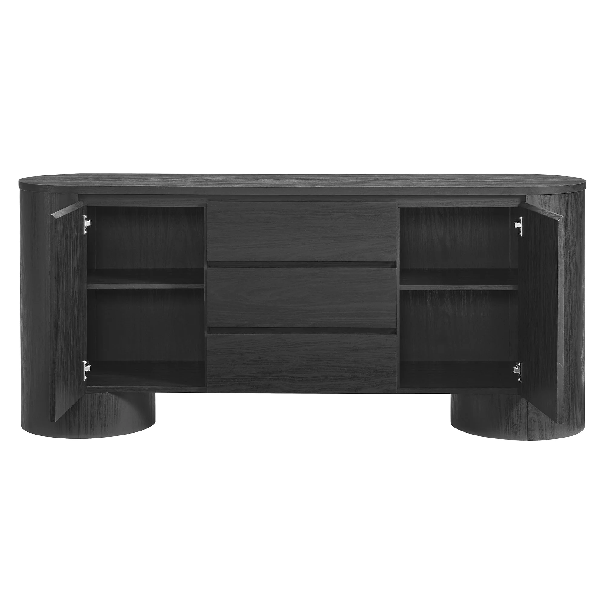 Duval 71" Rounded Sideboard Storage Cabinet by Modway - Image 6