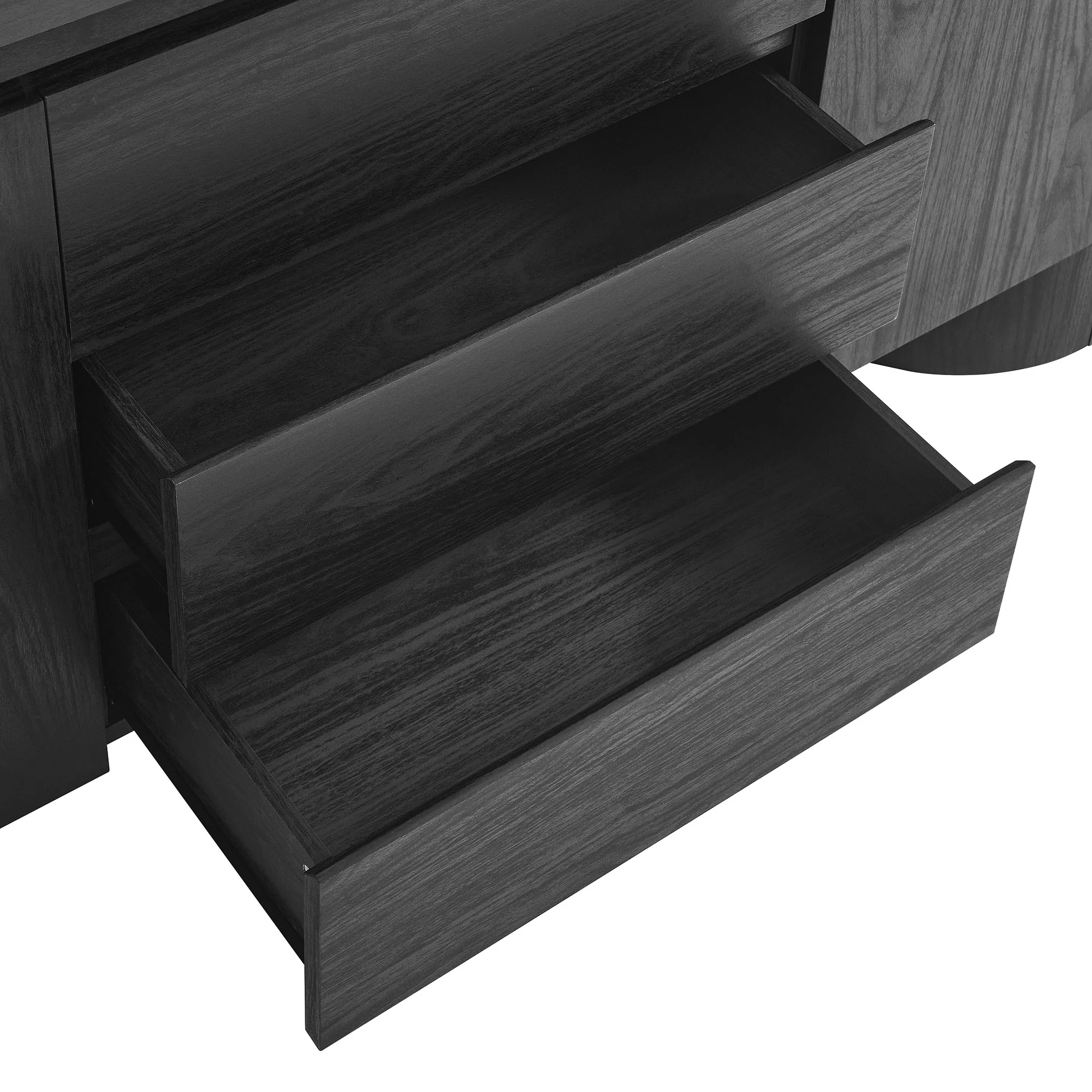 Duval 71" Rounded Sideboard Storage Cabinet by Modway - Image 7