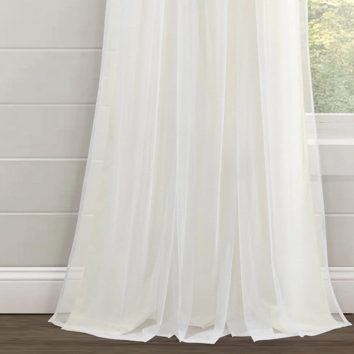 Dylin Flower Embroidery Window Curtain Panel - Image 10