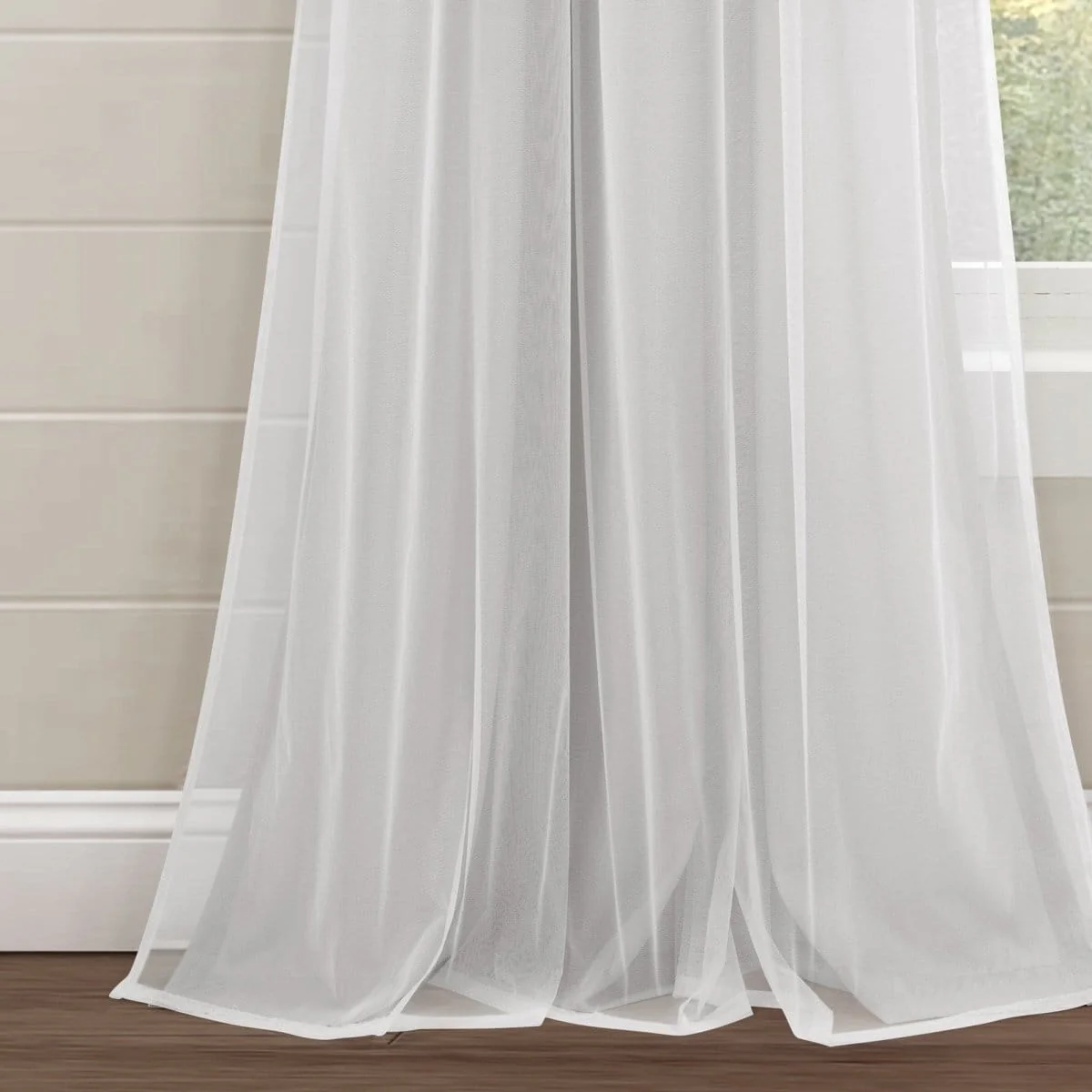 Dylin Flower Embroidery Window Curtain Panel - Image 16