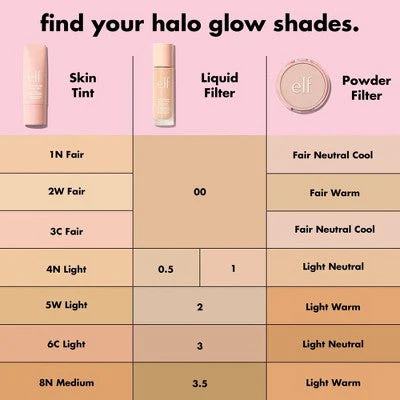 e.l.f. Halo Glow Liquid Filter Highlighter 1.06 fl oz Fair Shade - Image 10