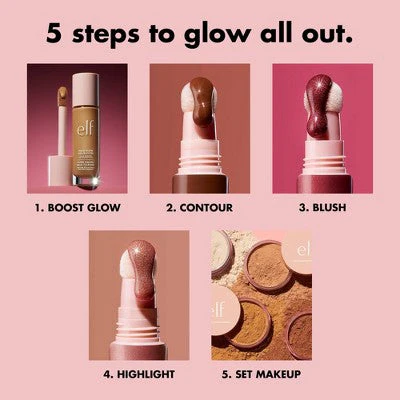 e.l.f. Halo Glow Liquid Filter Highlighter 1.06 fl oz Fair Shade - Image 9