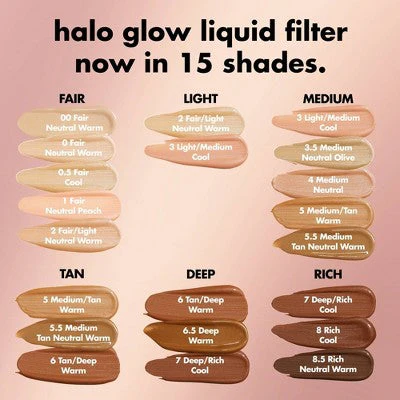 e.l.f. Halo Glow Liquid Filter Highlighter 4 Medium 1.06 fl oz - New - Image 5