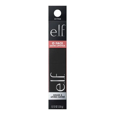 e.l.f. O FACE Satin Lipstick Dirty Talk 0.13 oz - Imperfect Box - Image 6