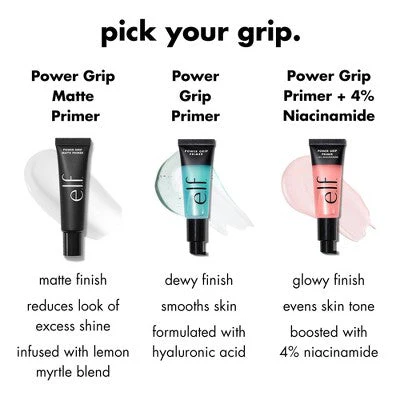 e.l.f. Power Grip Matte Primer 0.87 fl oz - Imperfect Box - Image 9