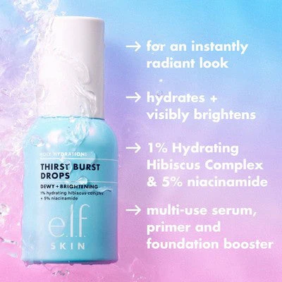 e.l.f. SKIN Holy Hydration! Thirst Burst Moisturizer Drops 1 fl oz - Missing Box - Image 3