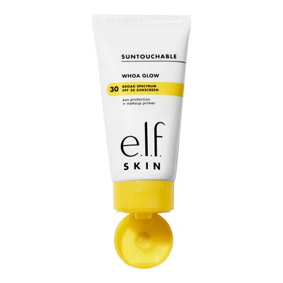 e.l.f. SKIN Suntouchable Whoa Glow Primer Sunlight SPF 30 1.69 fl oz - Imperfect Box - Image 11