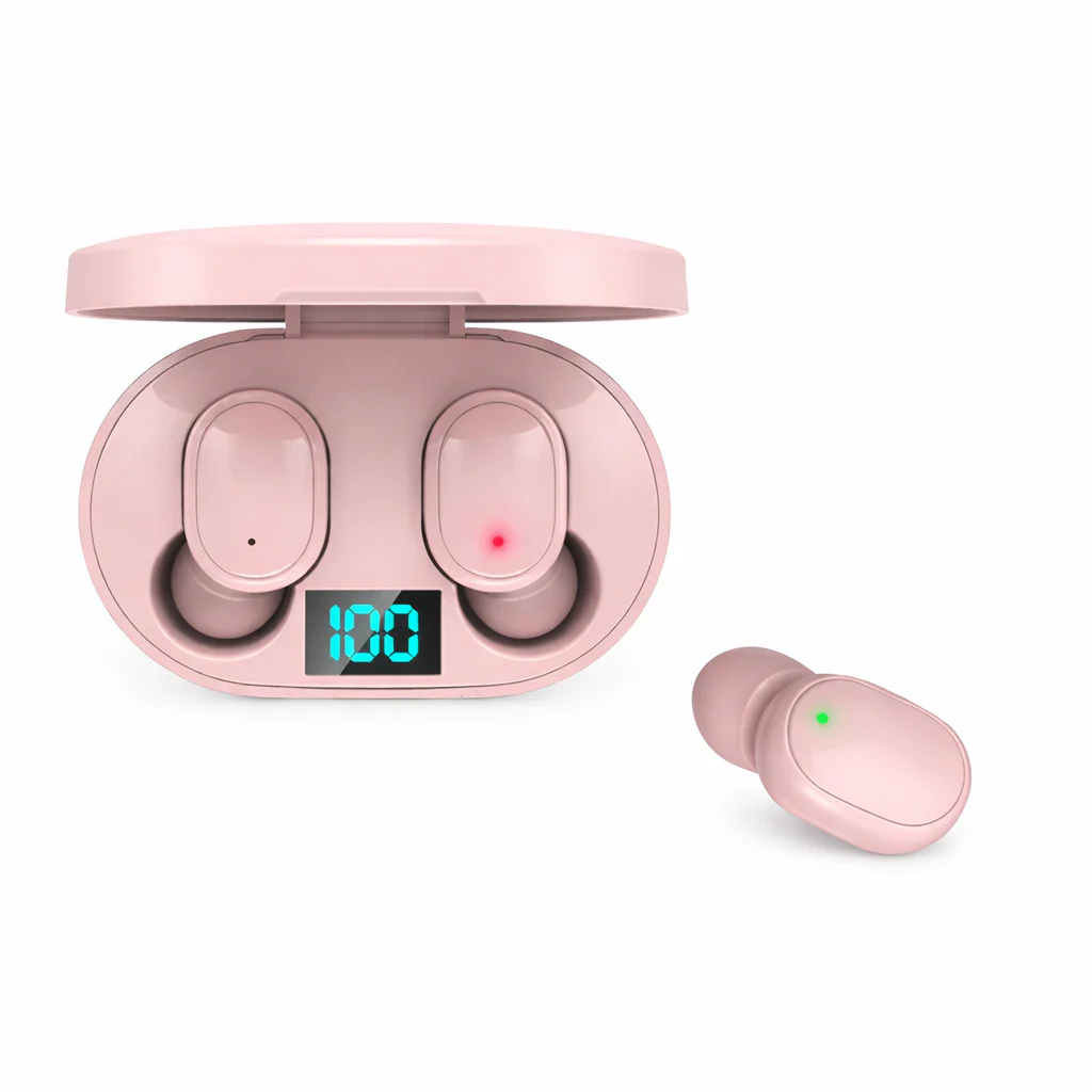 E6S TWS Wireless Bluetooth Earbuds Noise Cancelling Earphones with Mic Headset - Image 11