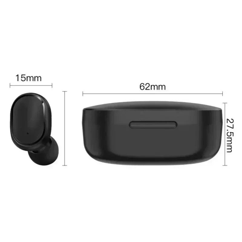 E6S TWS Wireless Bluetooth Earbuds Noise Cancelling Earphones with Mic Headset - Image 6