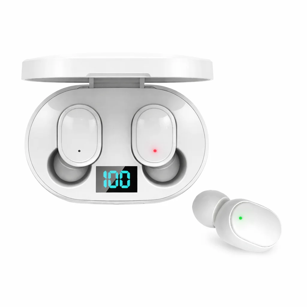 E6S TWS Wireless Bluetooth Earbuds Noise Cancelling Earphones with Mic Headset - Image 7
