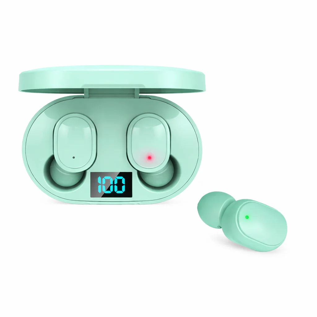 E6S TWS Wireless Bluetooth Earbuds Noise Cancelling Earphones with Mic Headset - Image 9