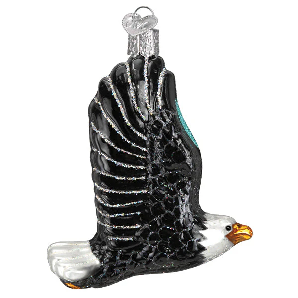 Eagle In Flight Ornament - Image 3