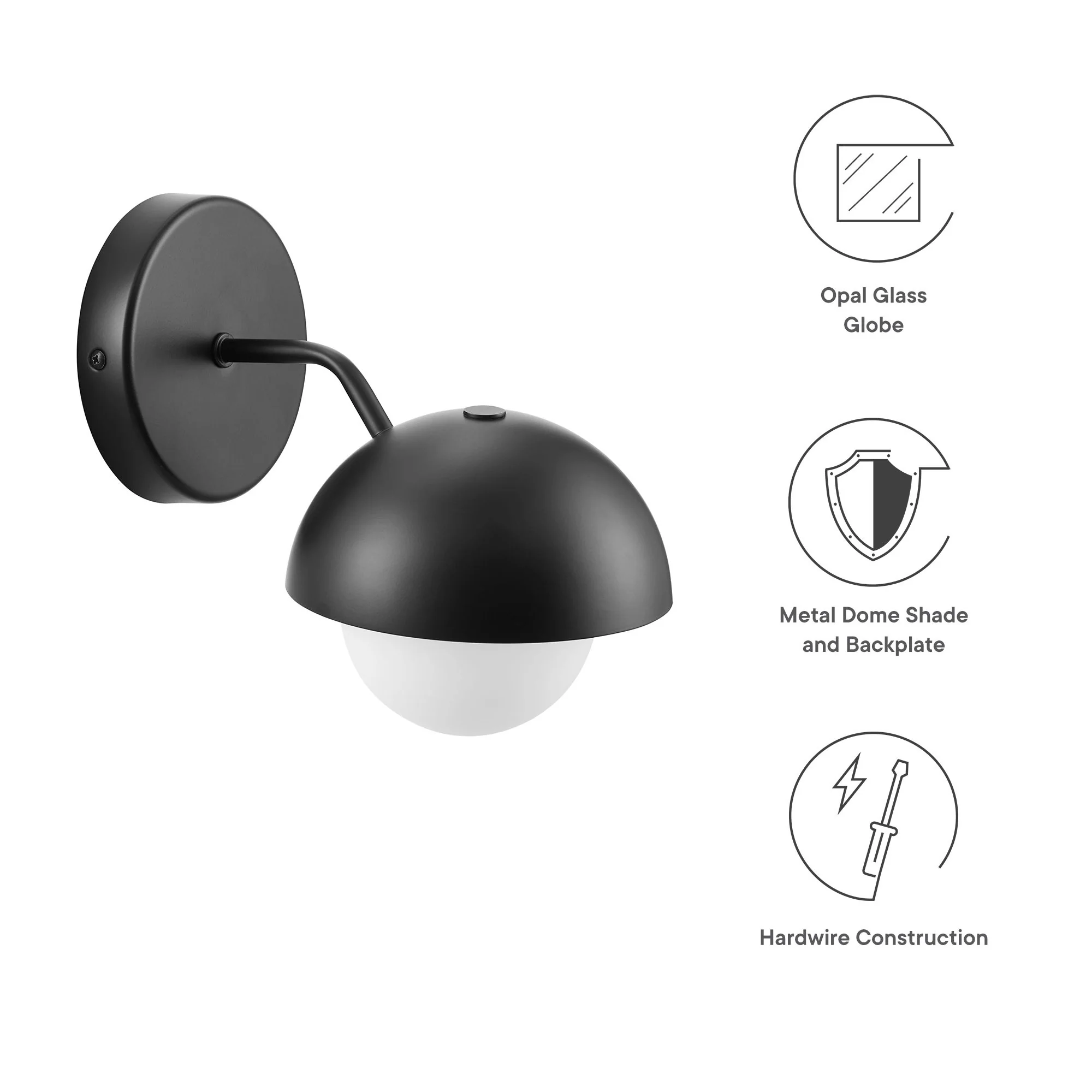 Eclipse Globe Wall Sconce by Modway - Image 12