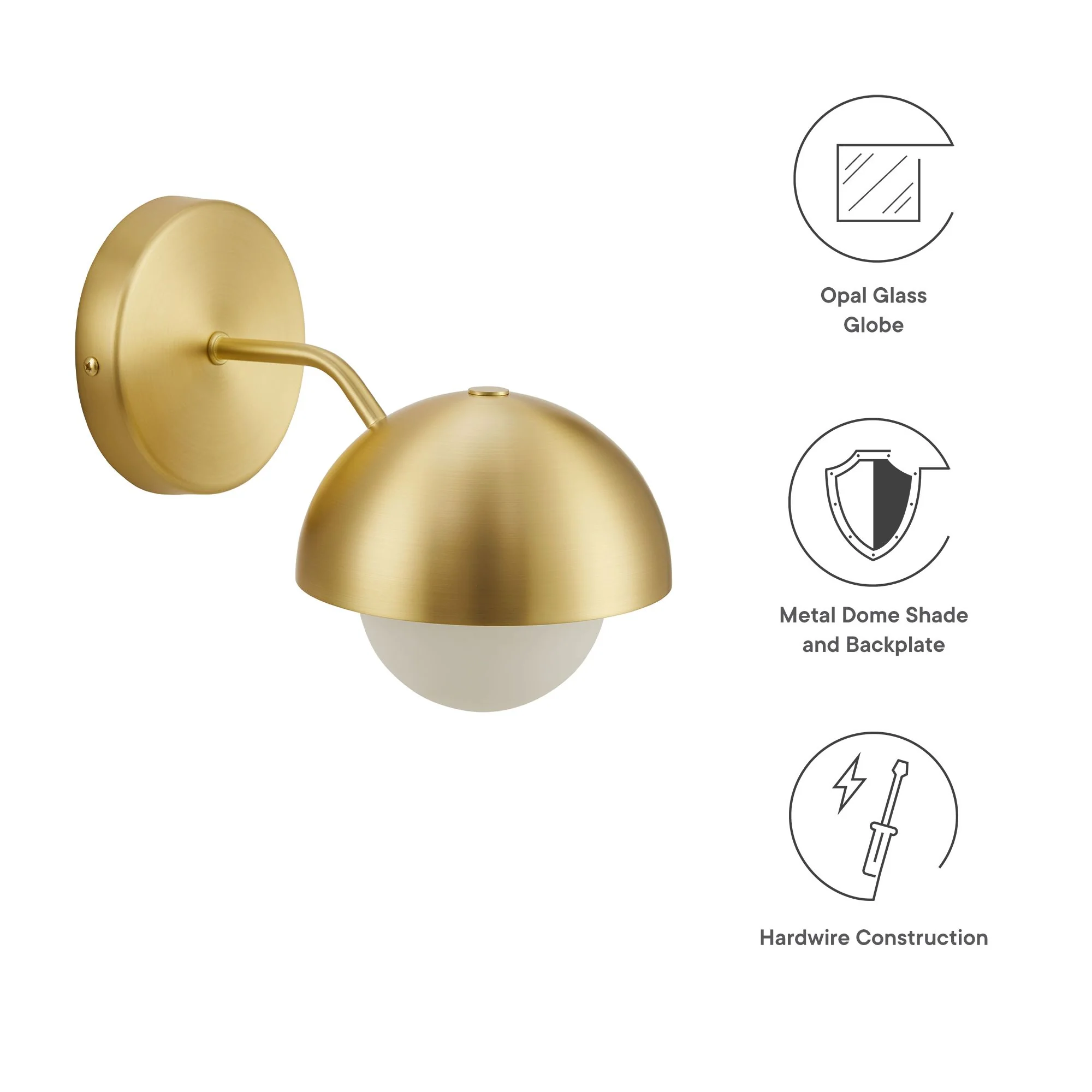 Eclipse Globe Wall Sconce by Modway - Image 3