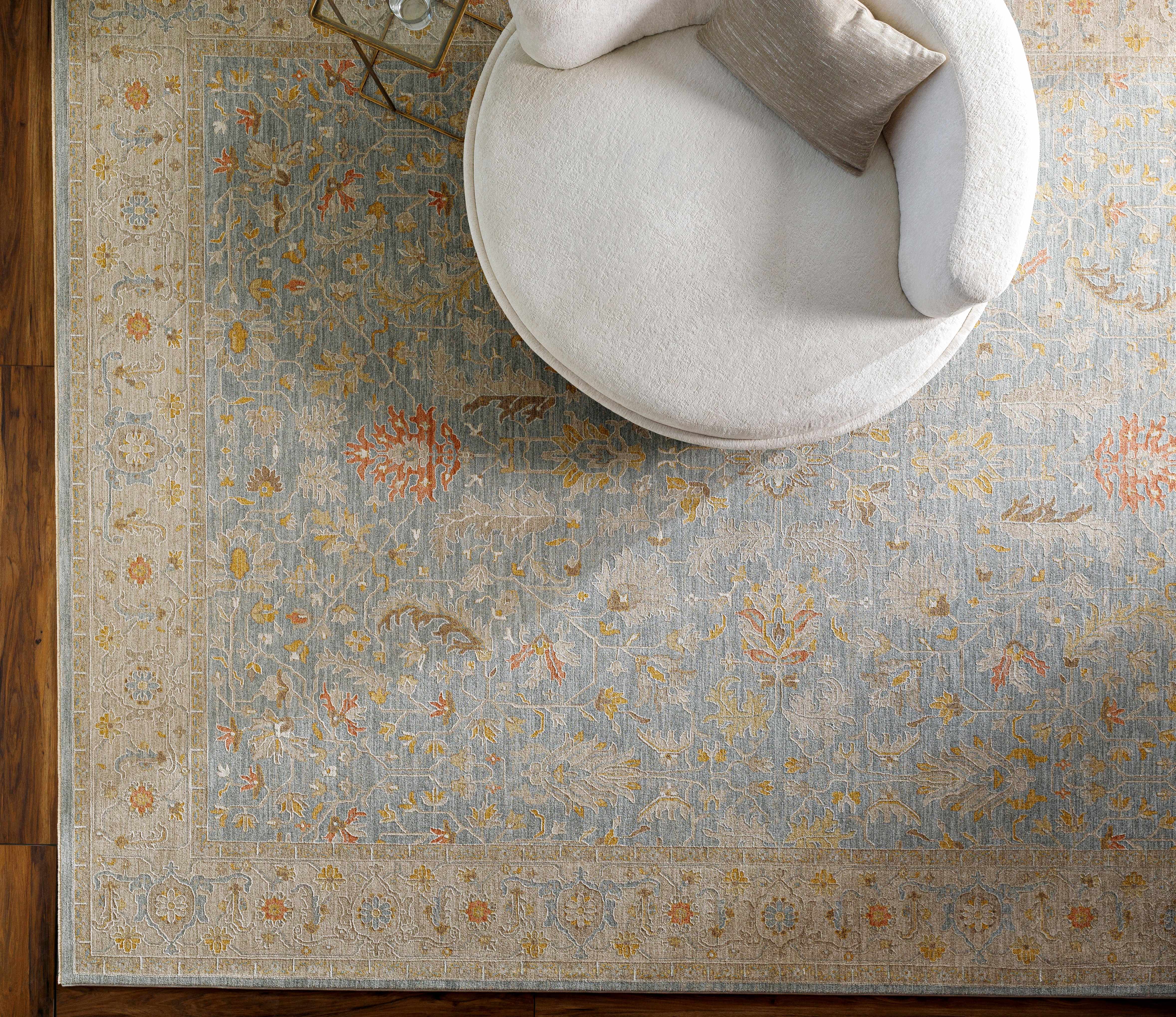 Edie Taupe Oushak Rug - Image 10