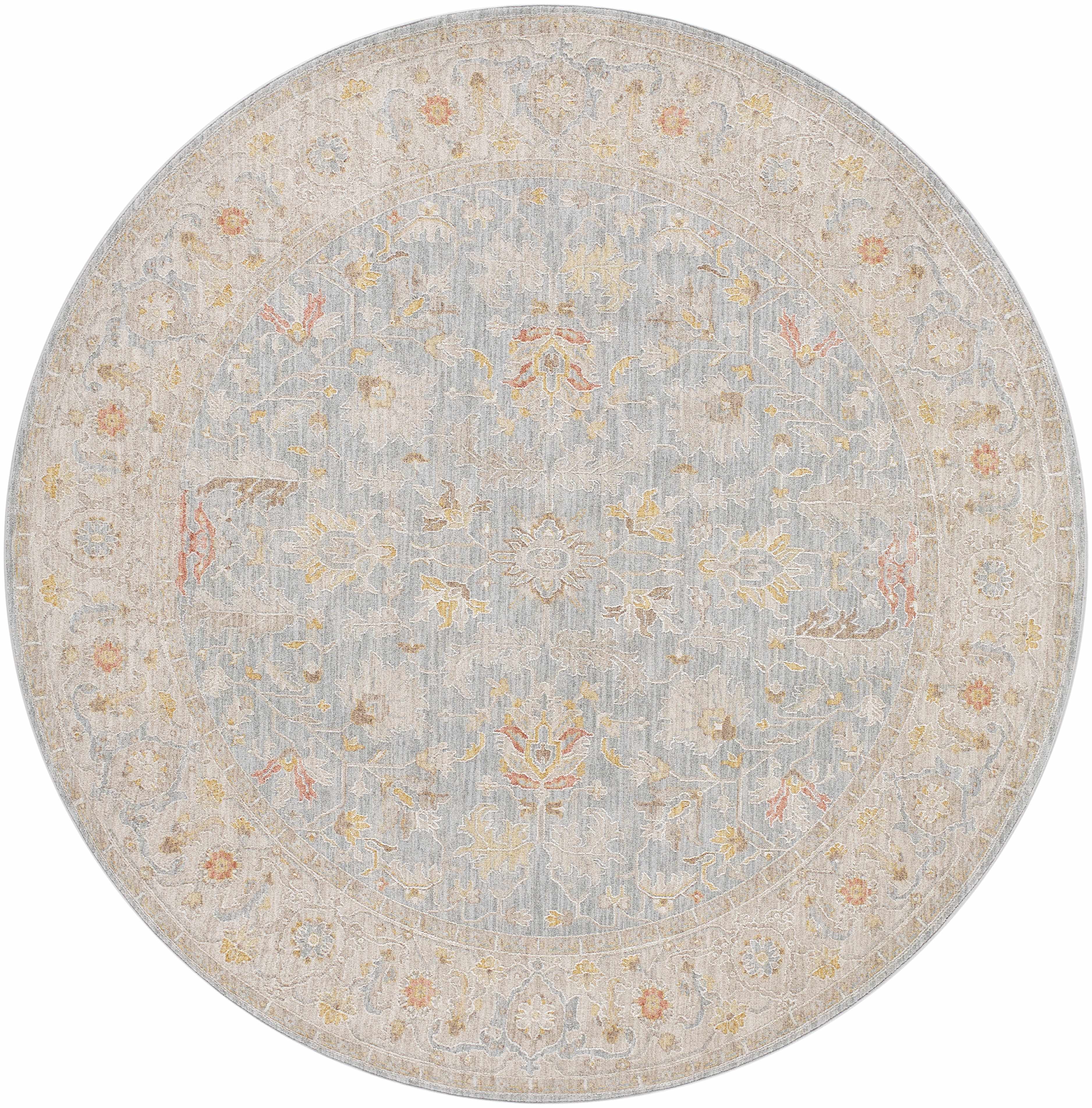 Edie Taupe Oushak Rug - Image 13