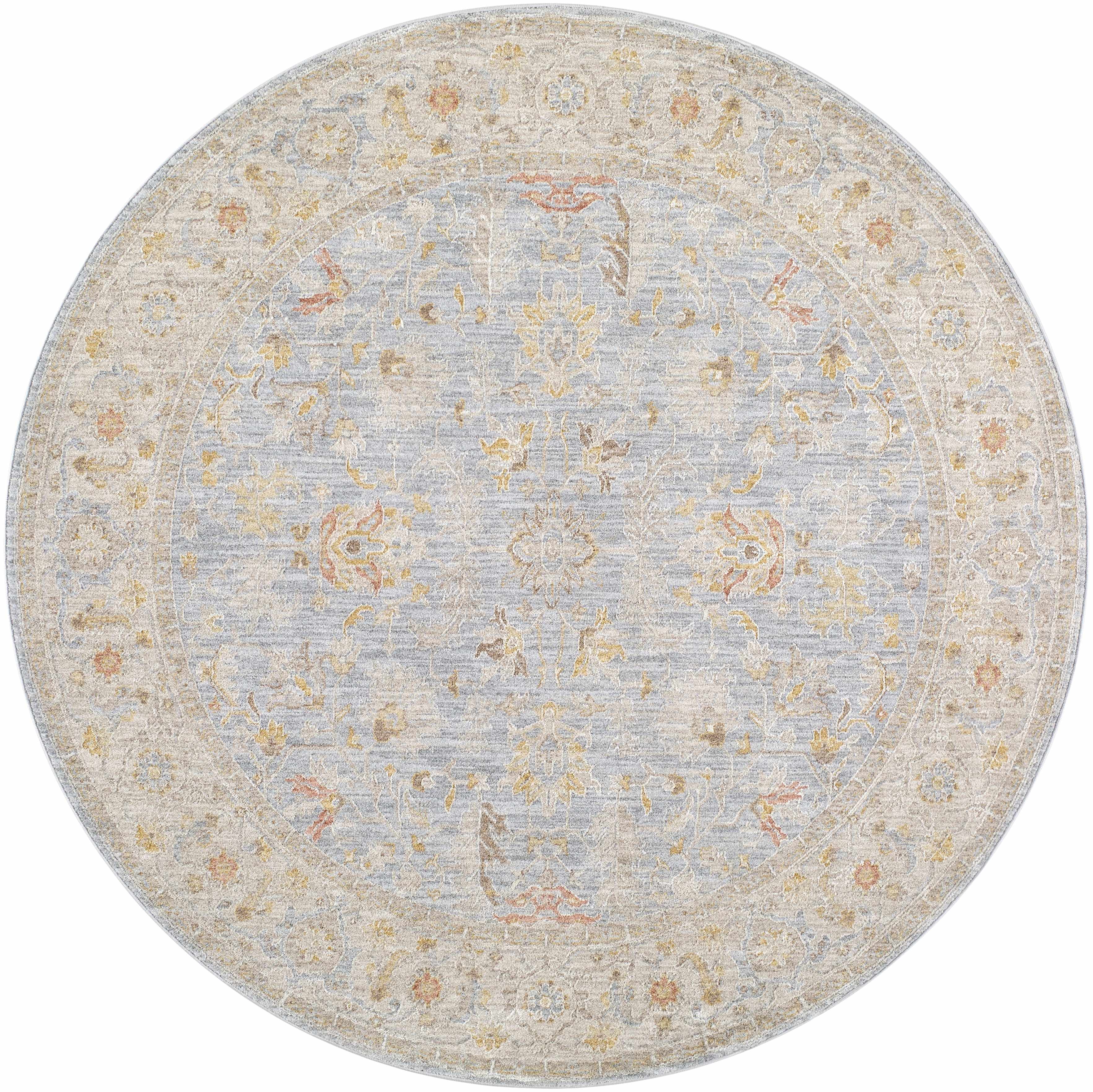 Edie Taupe Oushak Rug - Image 14
