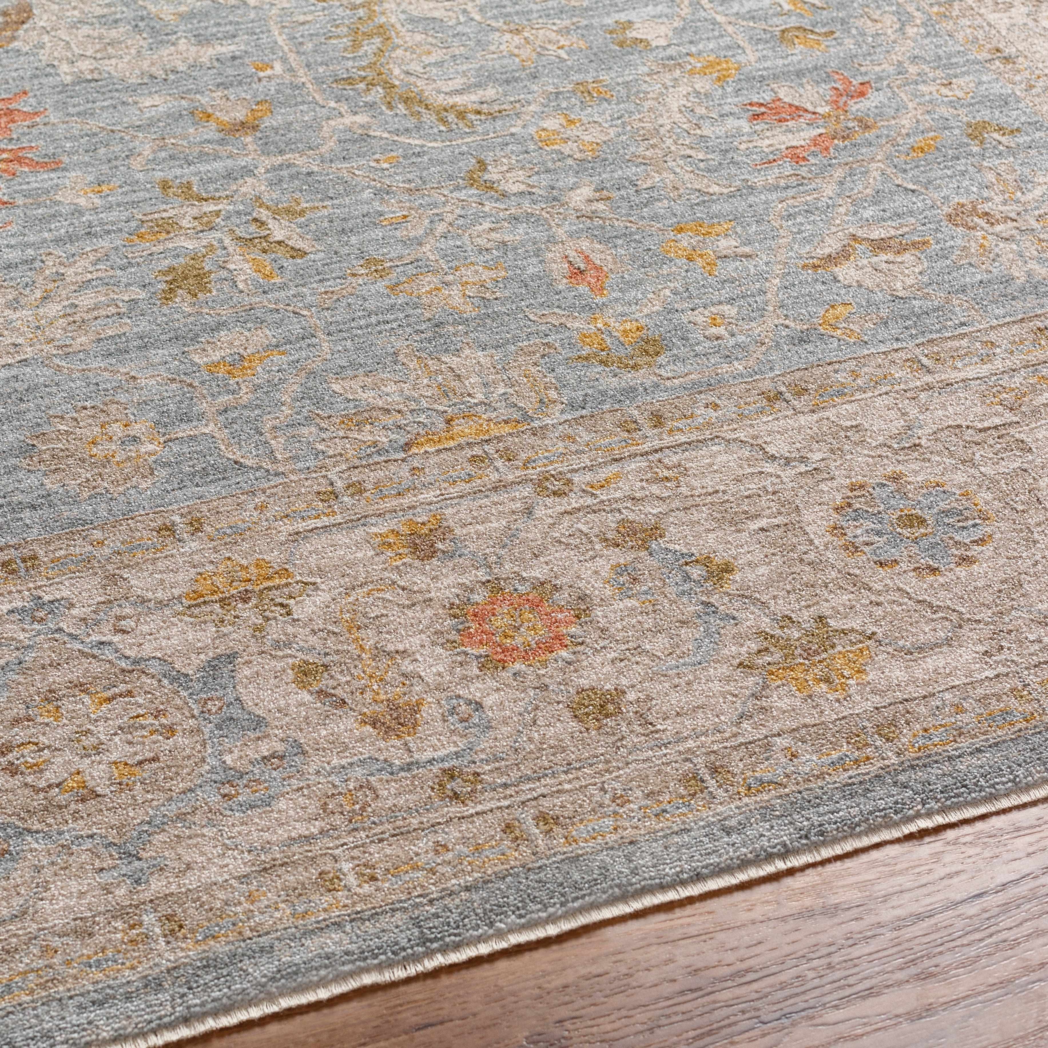 Edie Taupe Oushak Rug - Image 3