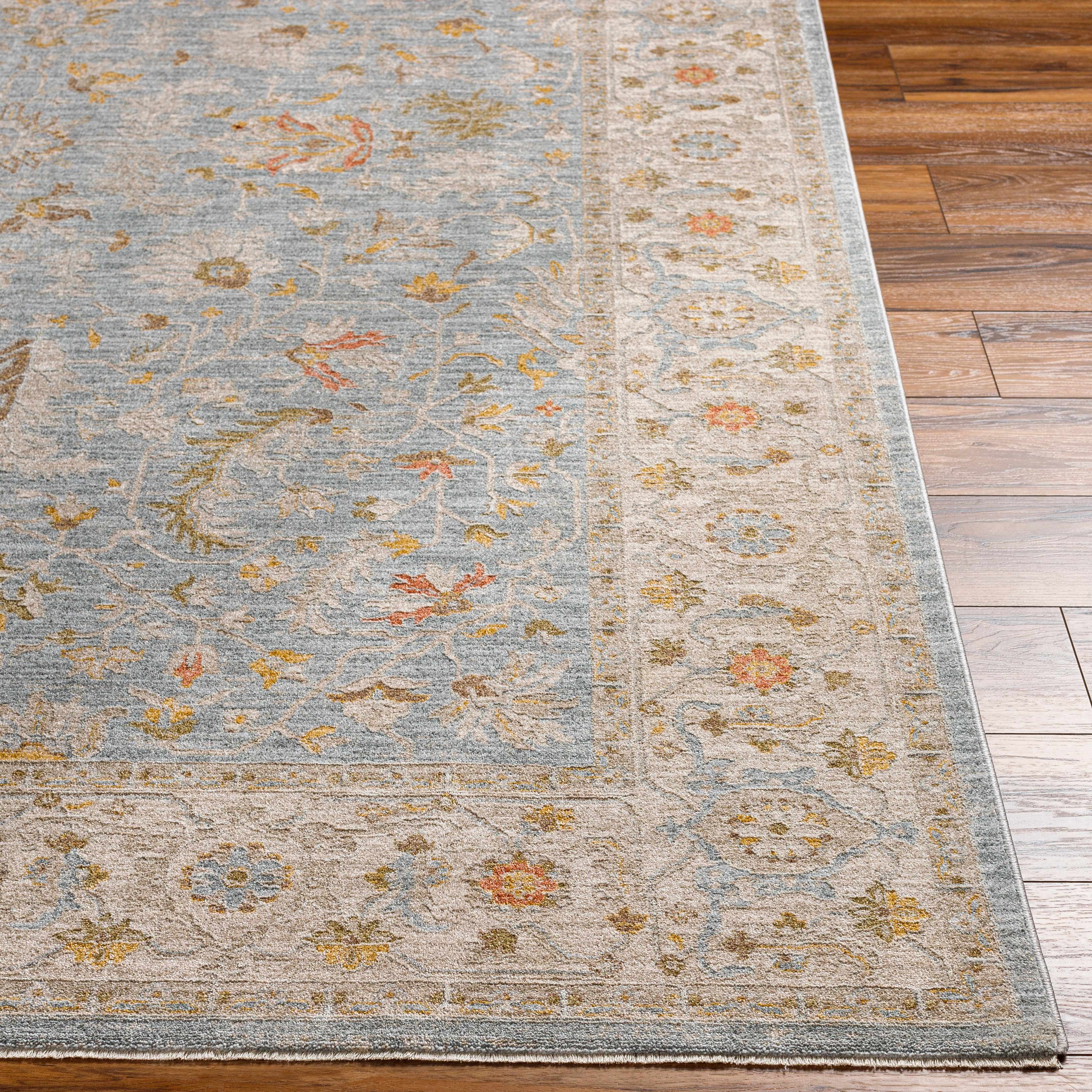 Edie Taupe Oushak Rug - Image 6