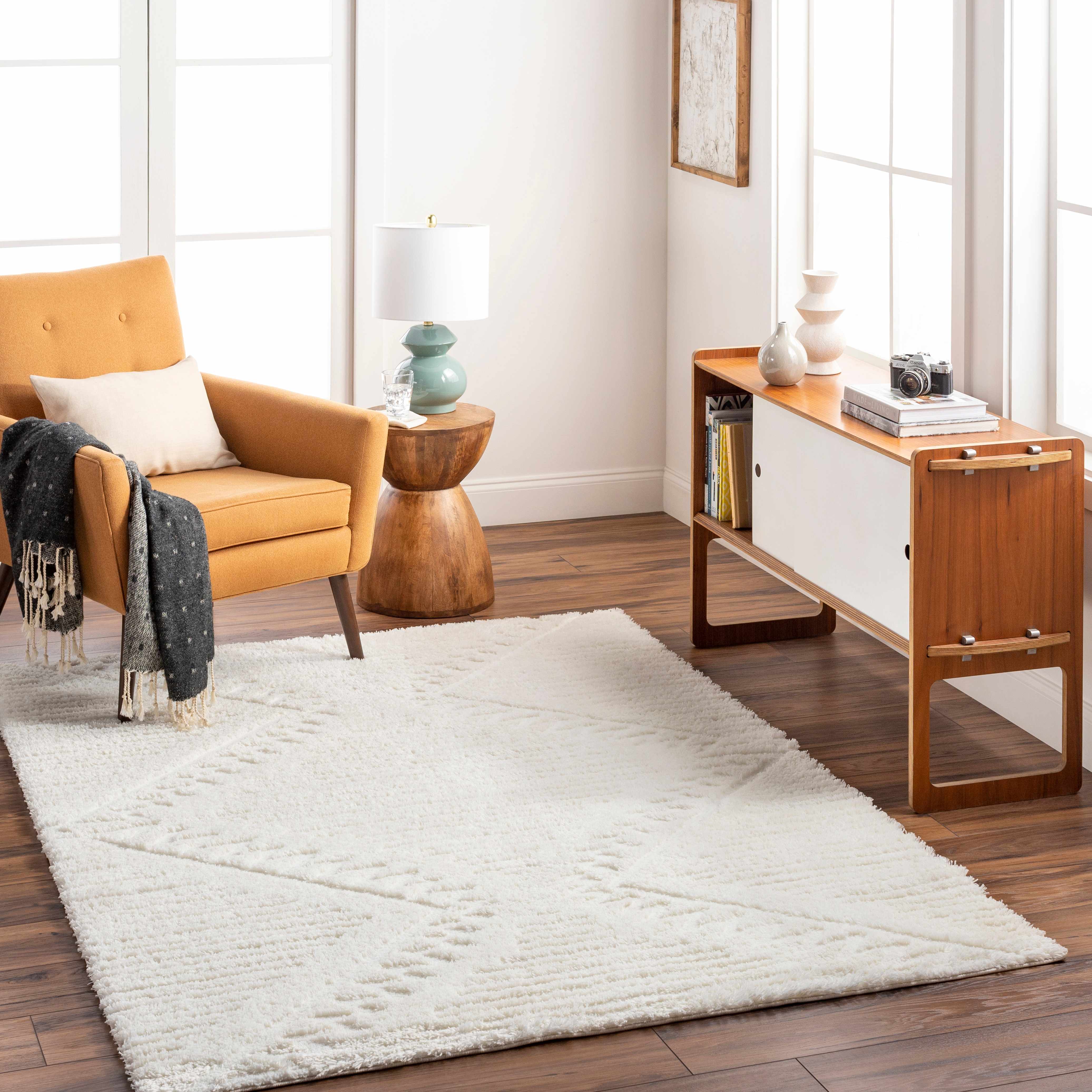 Edsel Off-White Area Rug - Image 2