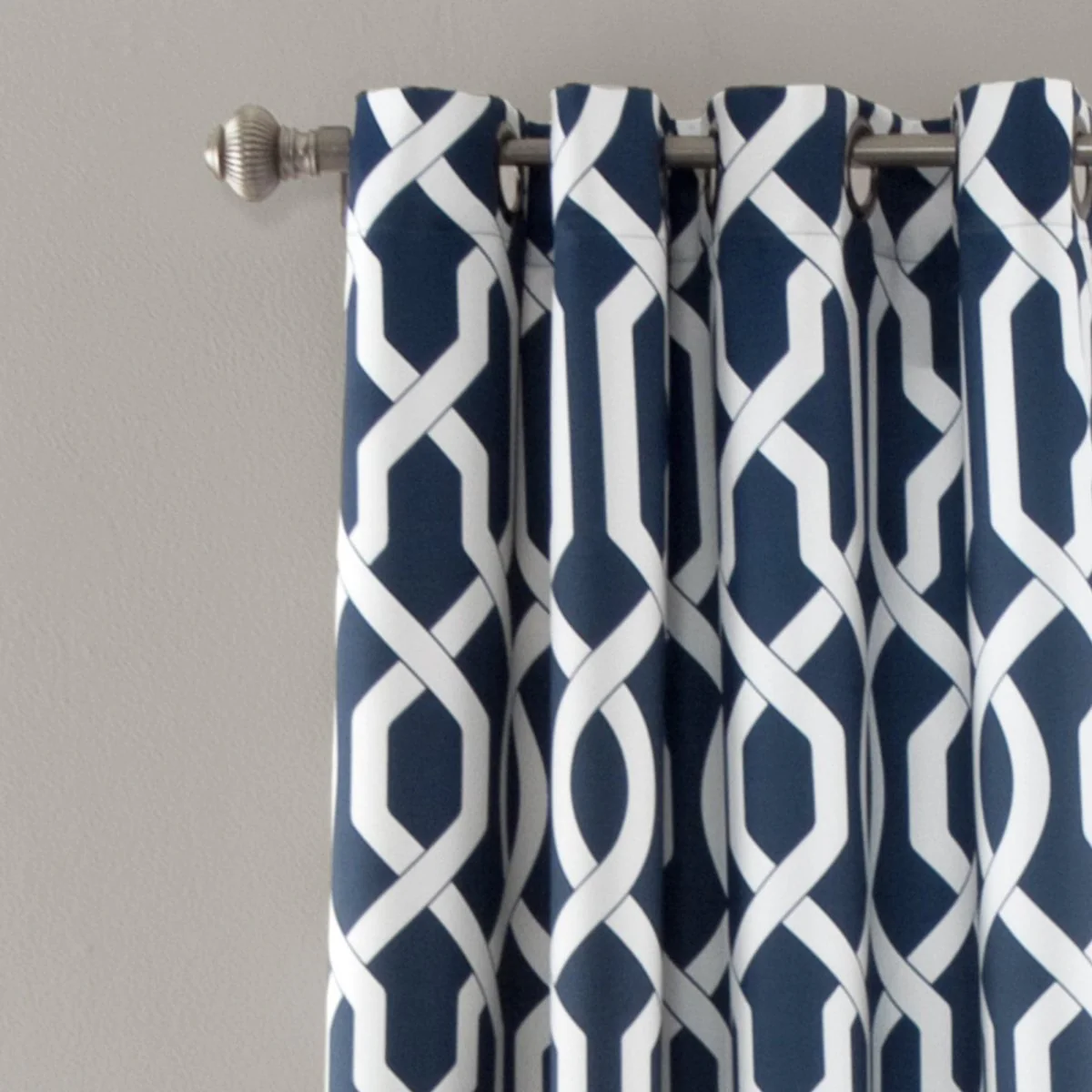 Edward Trellis Light Filtering Window Curtain Panel Set - Image 11