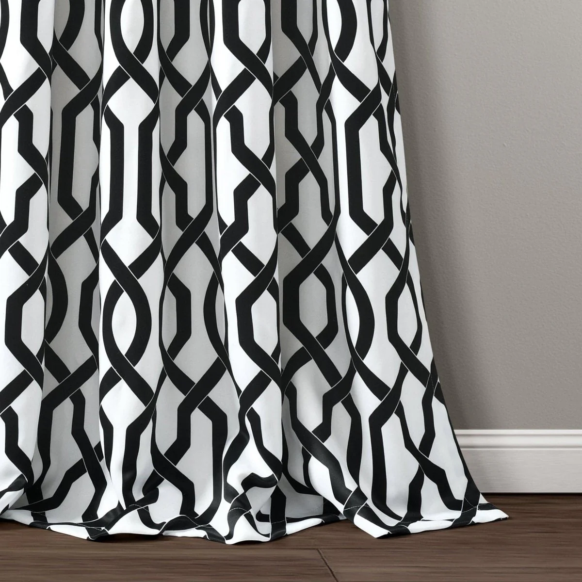 Edward Trellis Light Filtering Window Curtain Panel Set - Image 14