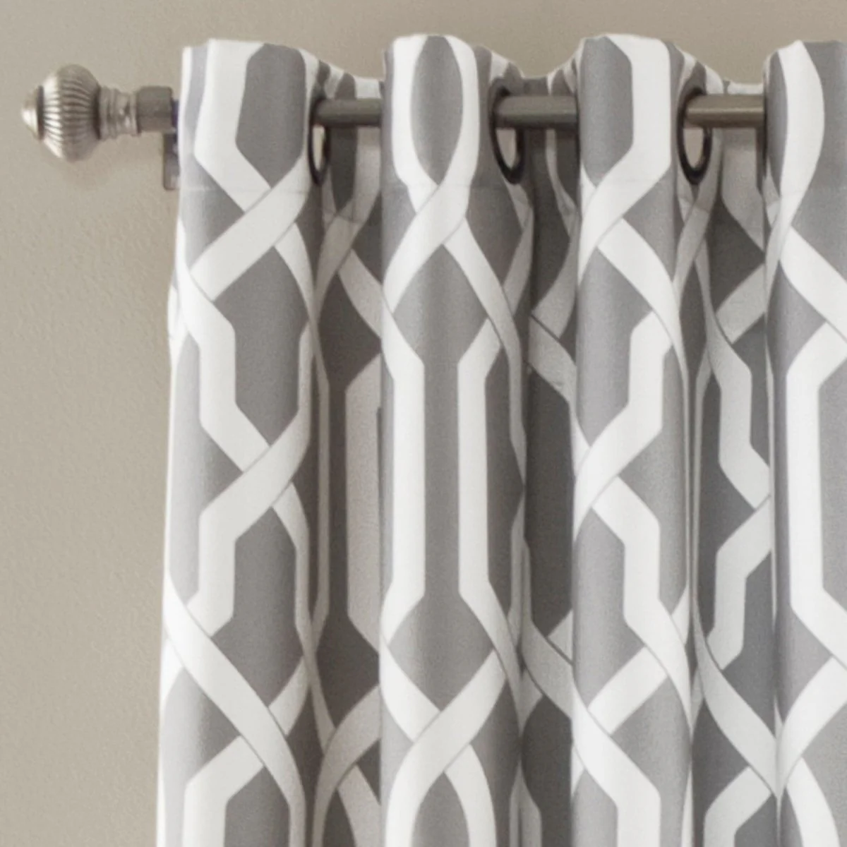 Edward Trellis Light Filtering Window Curtain Panel Set - Image 15