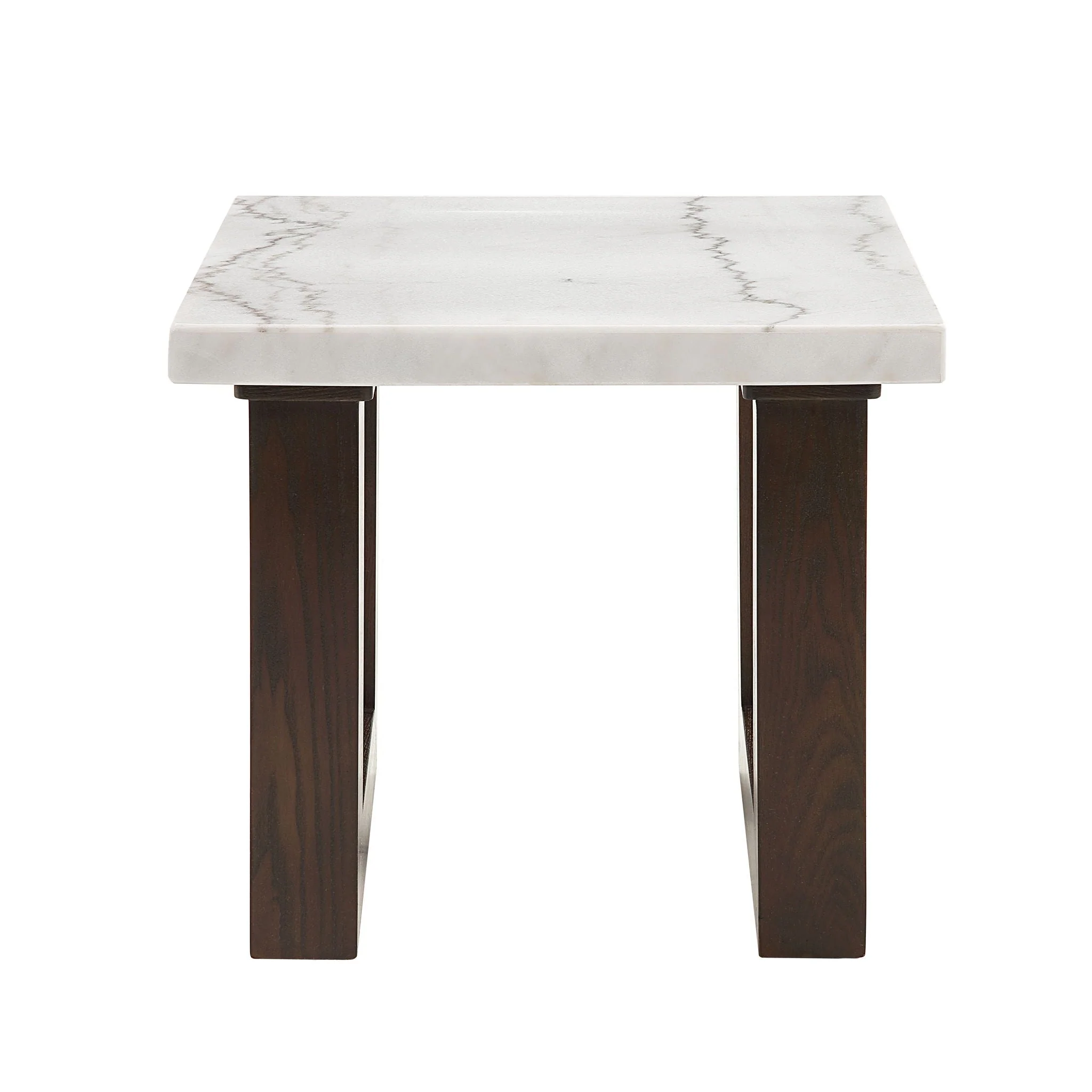 Edwyn - Natural Marble Top End Table - Image 12