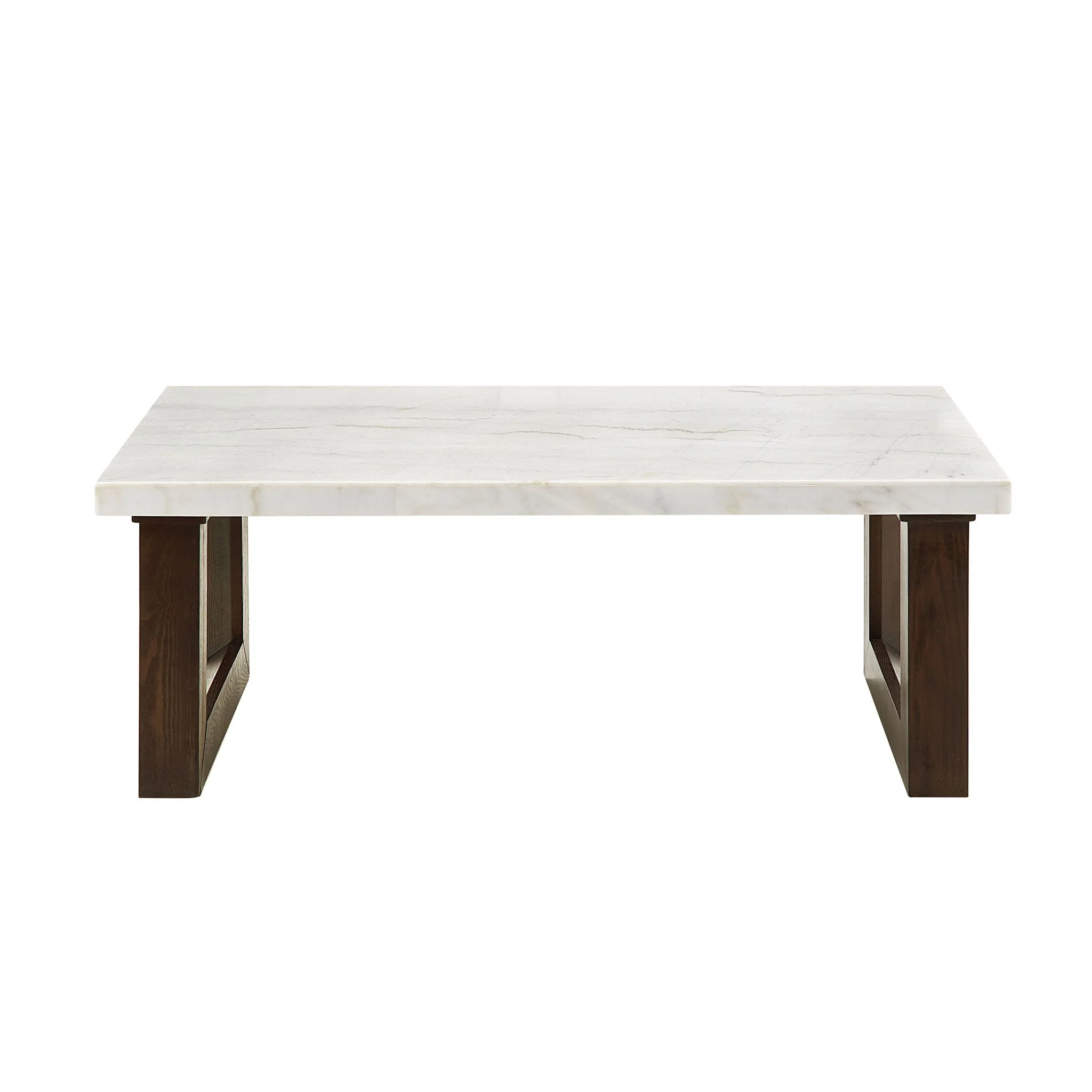 Edwyn - Natural Marble Top End Table - Image 4