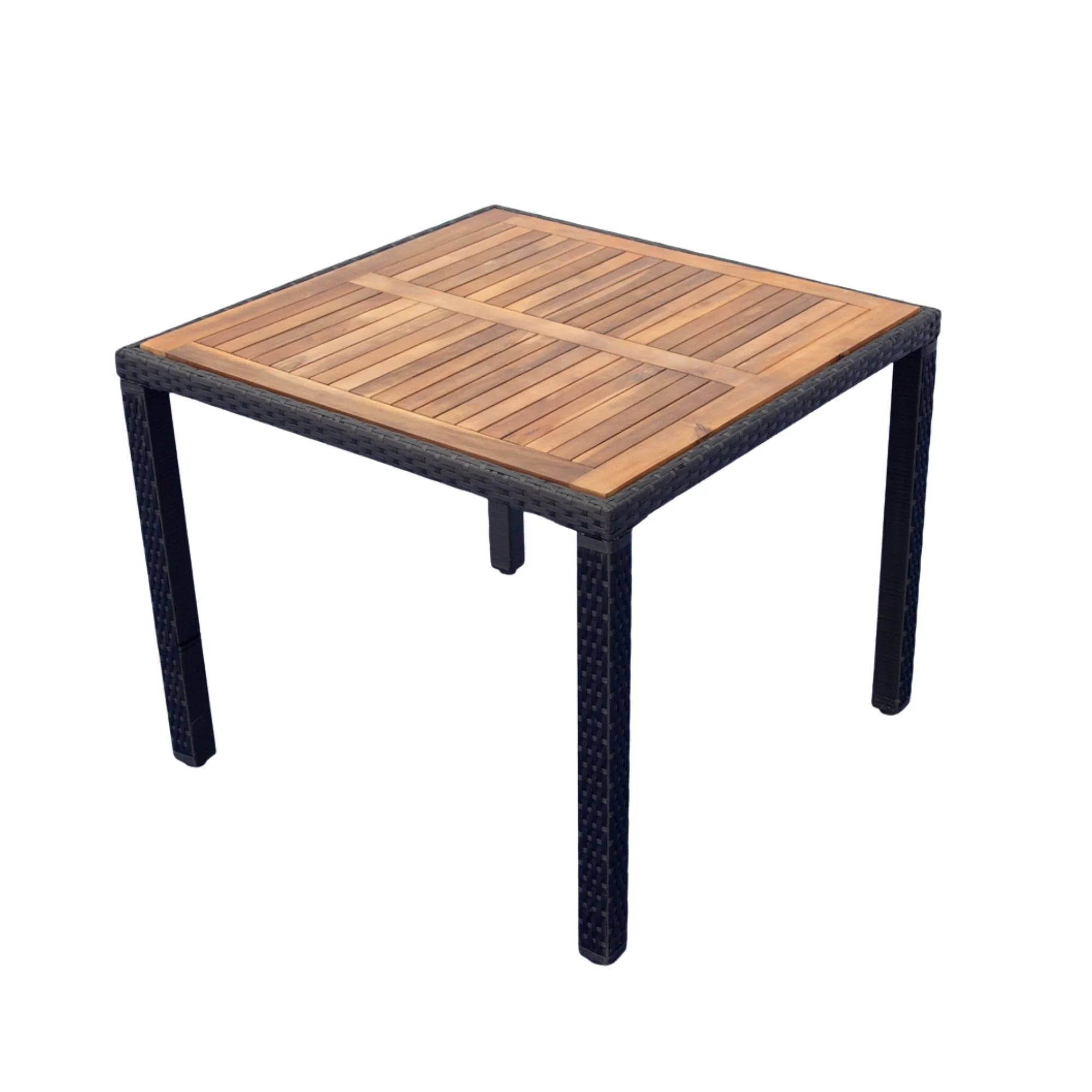 EELIFEE 5-Piece Outdoor Patio Wicker Dining Set with Acacia Wood Top - Image 24