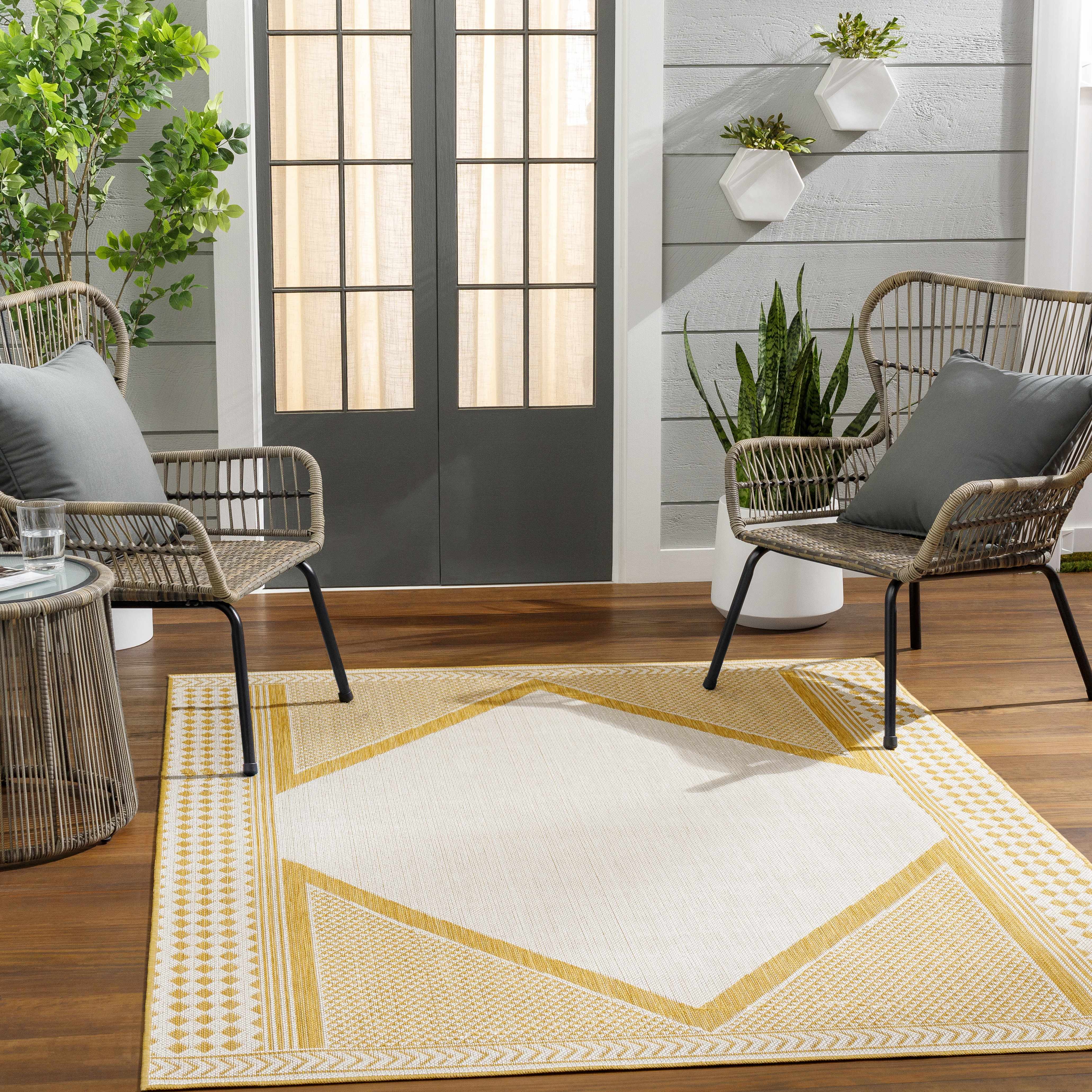 Efrem Mustard Area Carpet Area Rug - Clearance - Image 10