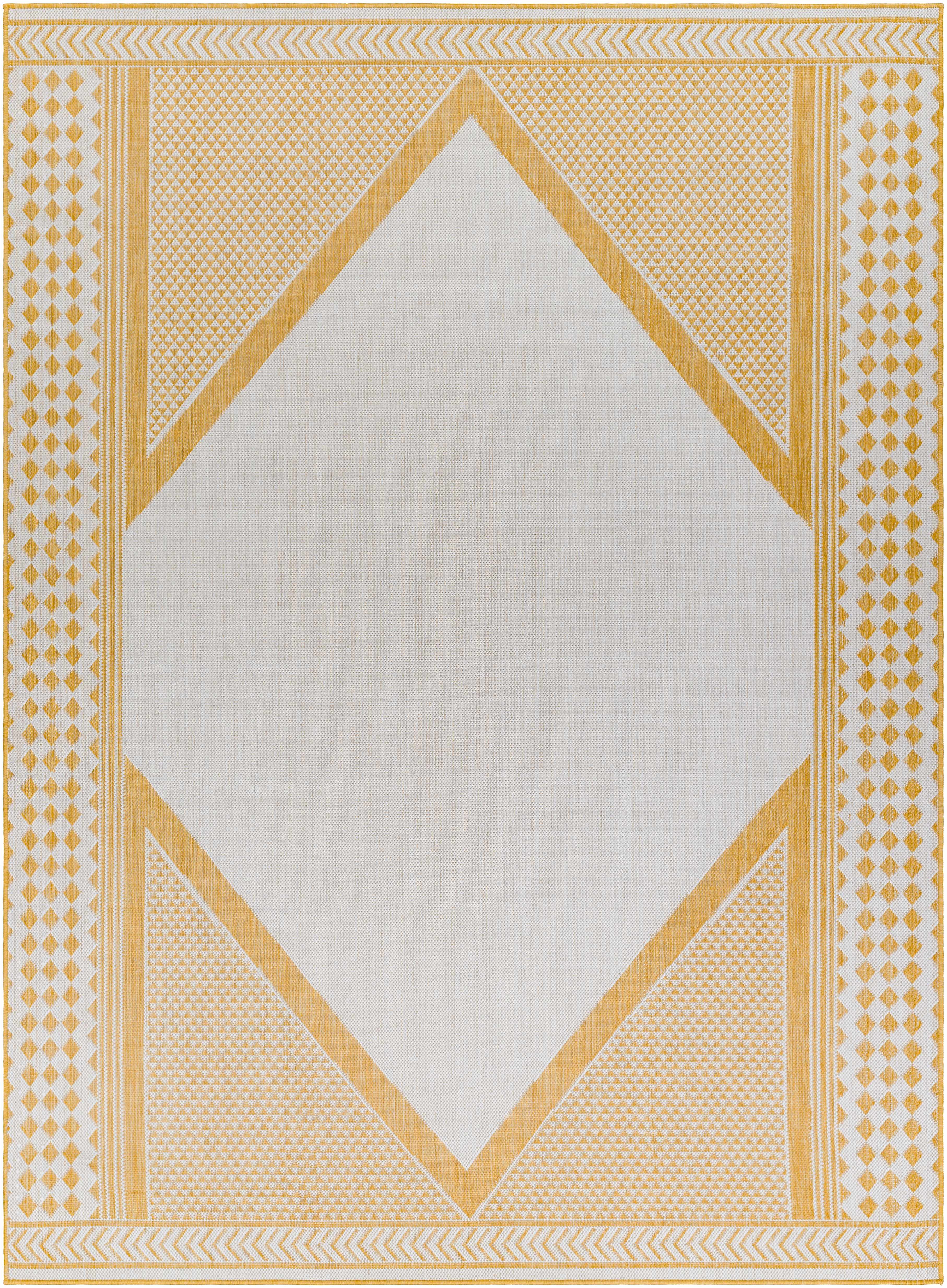 Efrem Mustard Area Carpet Area Rug - Clearance - Image 3