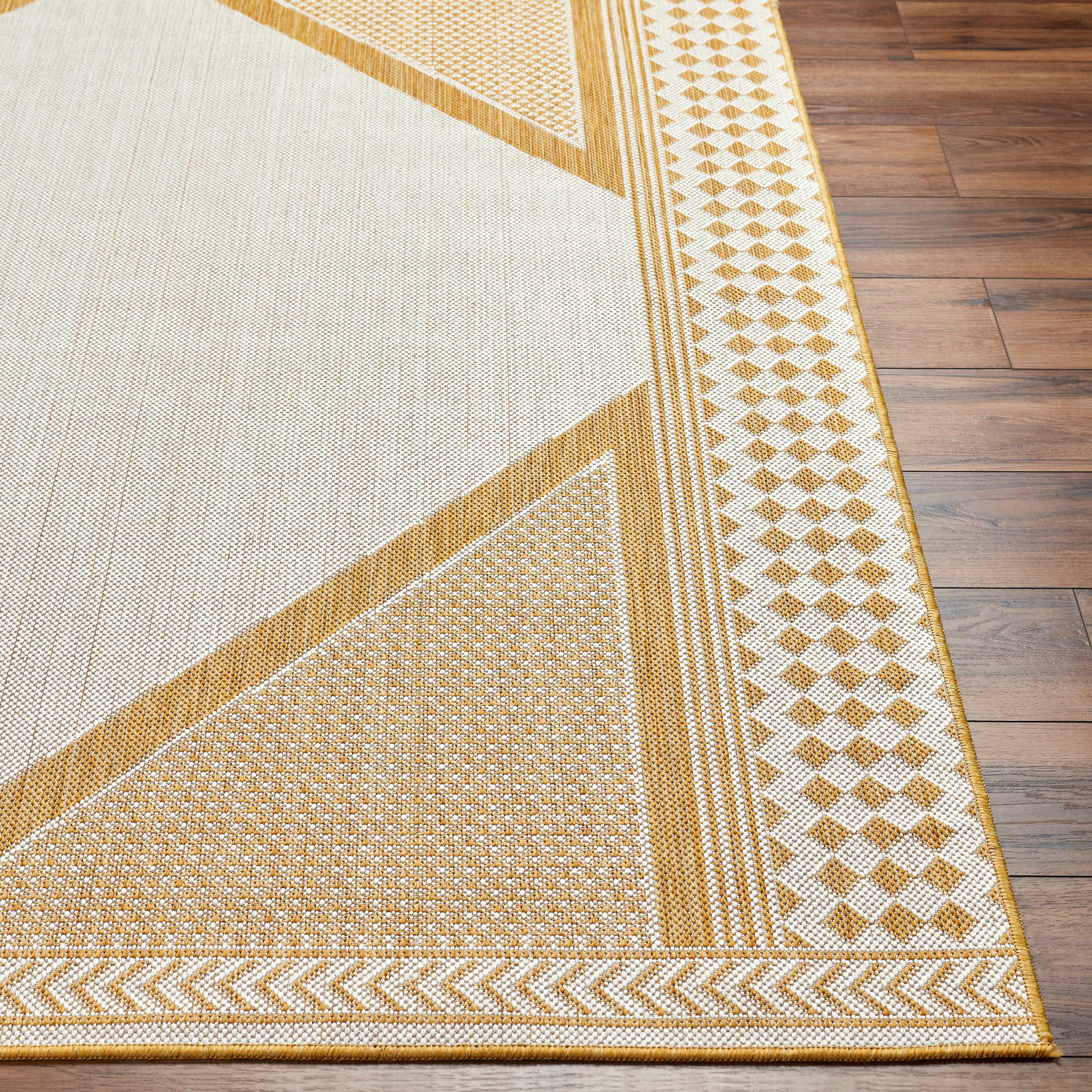 Efrem Mustard Area Carpet Area Rug - Clearance - Image 6