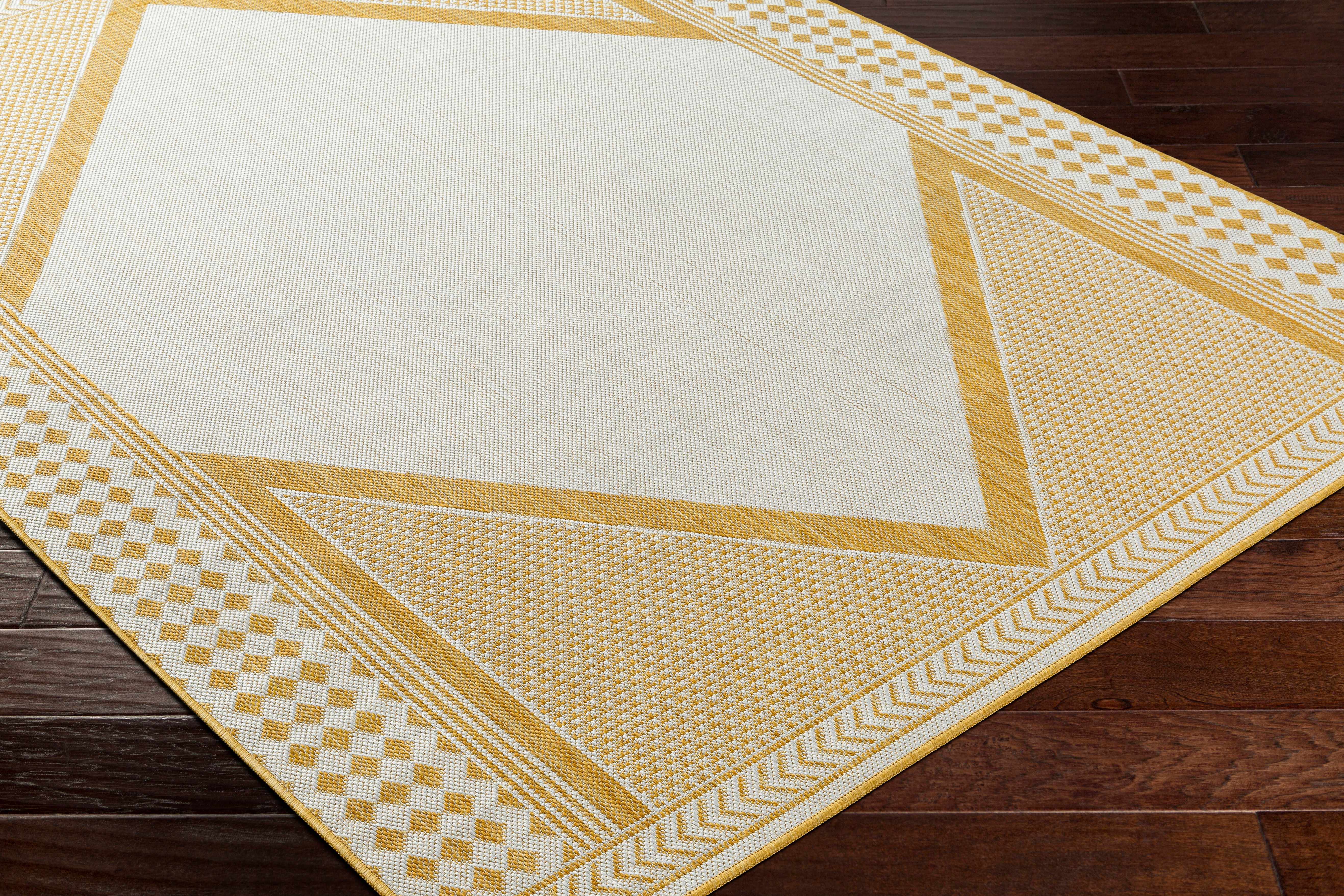 Efrem Mustard Area Carpet Area Rug - Clearance - Image 7