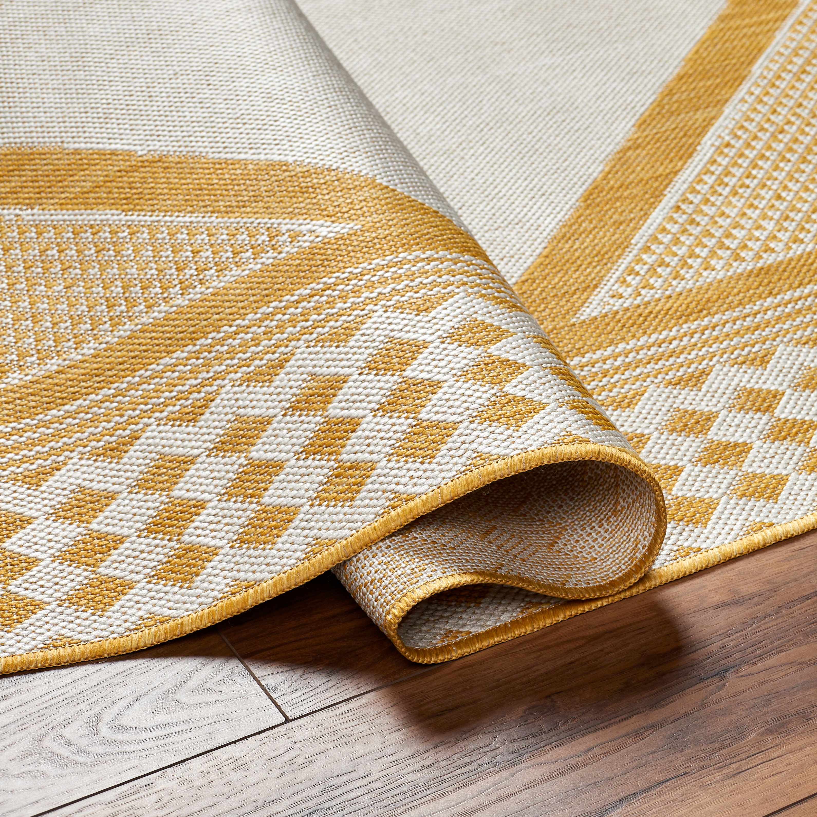 Efrem Mustard Area Carpet Area Rug - Clearance - Image 8