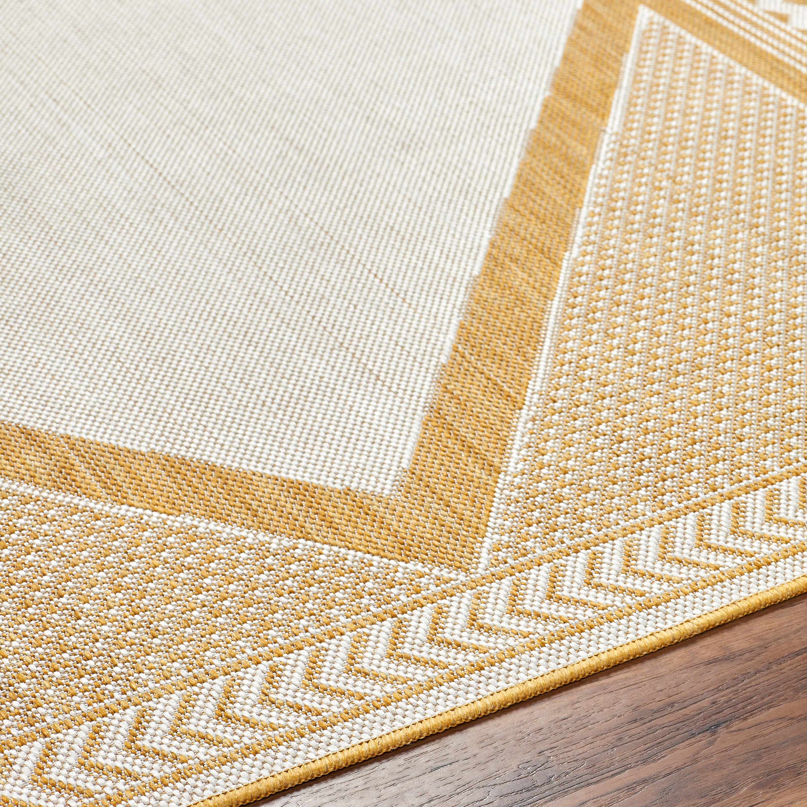 Efrem Mustard Area Carpet Area Rug - Clearance - Image 9