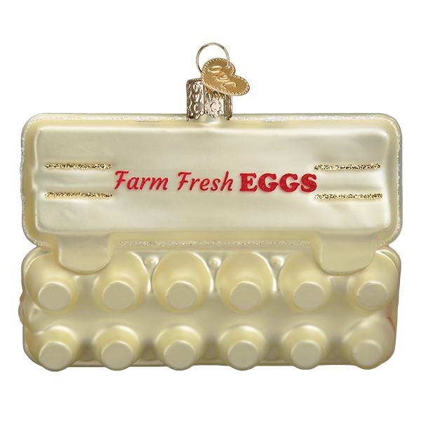 Egg Carton Ornament by Old World Christmas - Image 3