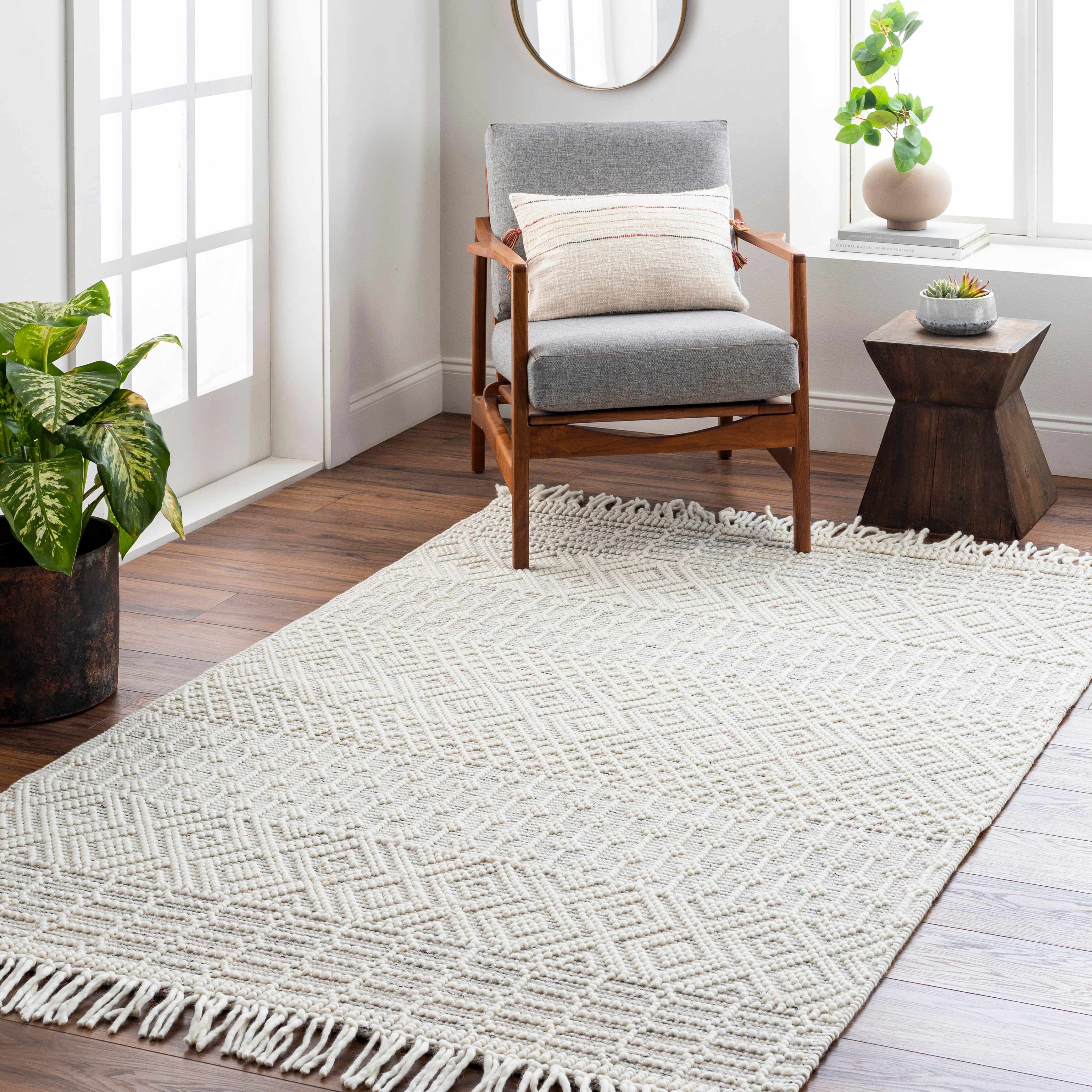 Egil Wool-blend Area Rug - Clearance - Image 2