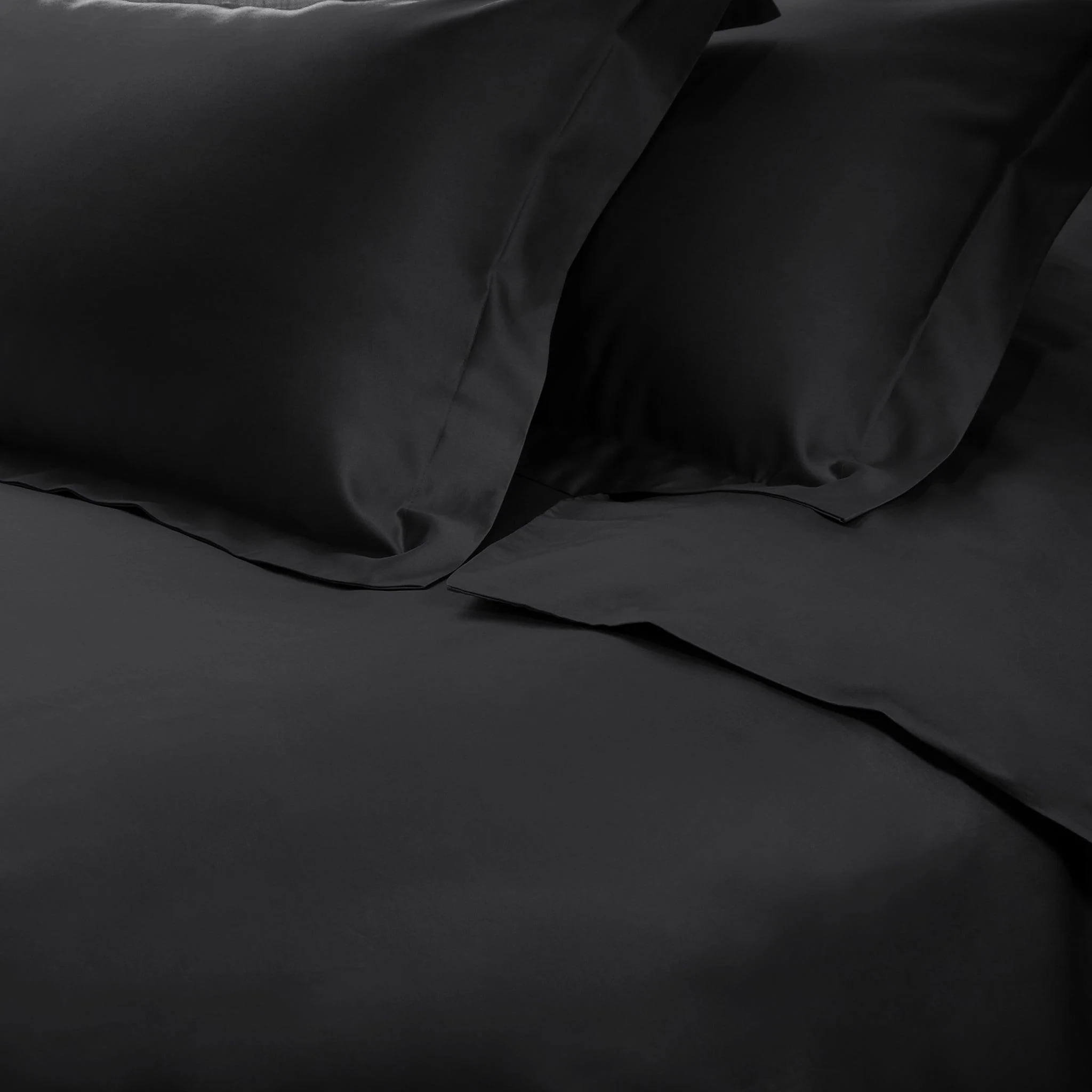 Egyptian Cotton 650 Thread Count Modern Solid Duvet Cover Set - Image 13