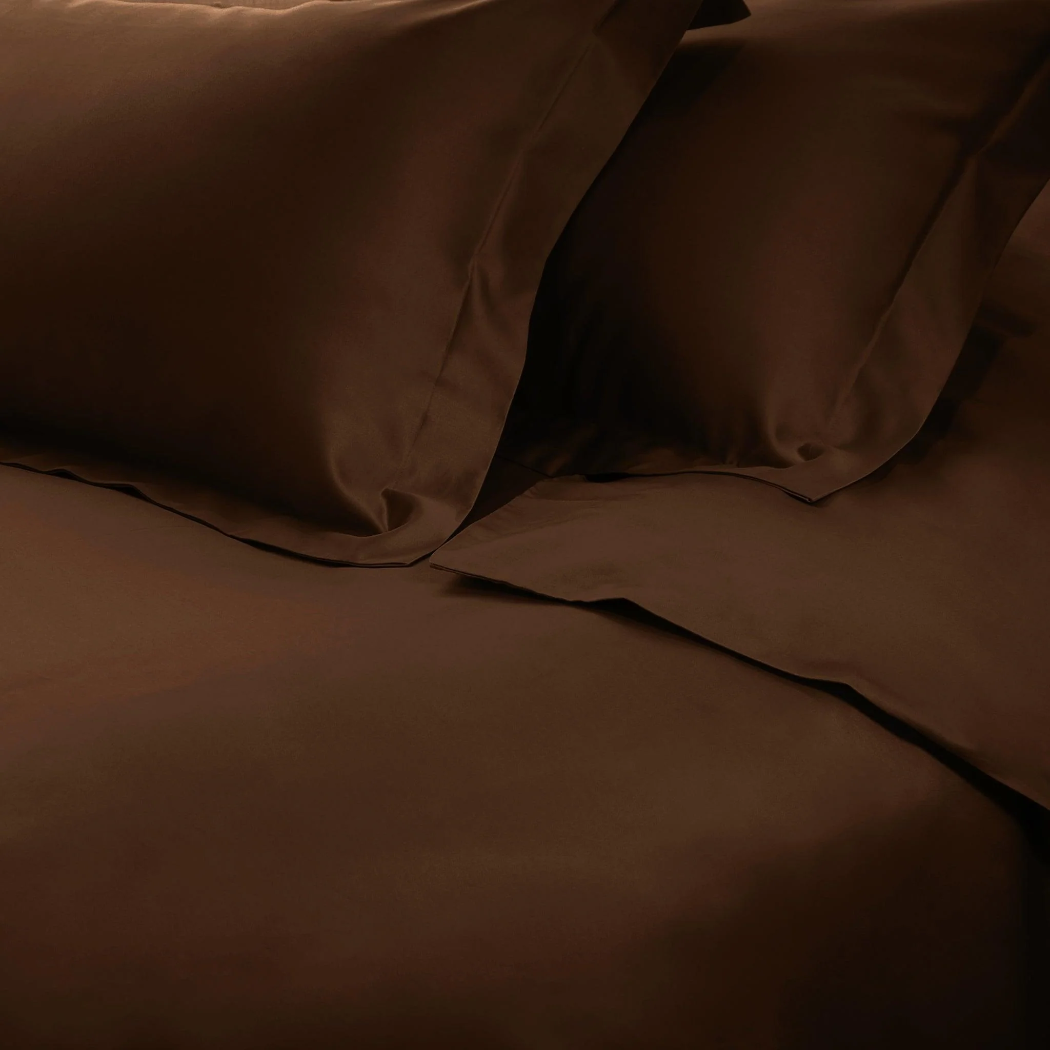 Egyptian Cotton 650 Thread Count Modern Solid Duvet Cover Set - Image 14
