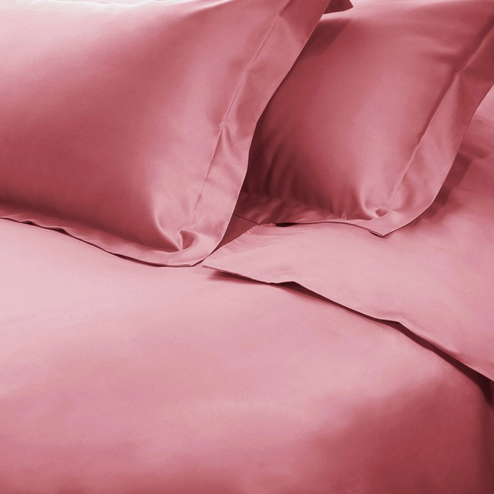 Egyptian Cotton 650 Thread Count Modern Solid Duvet Cover Set - Image 8
