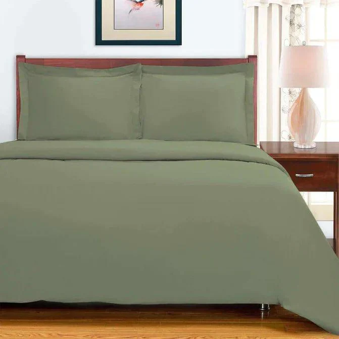Egyptian Cotton 700 Thread Count Duvet Cover Bedding Set - Image 6