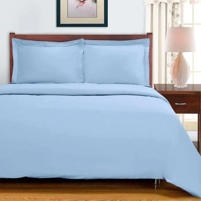 Egyptian Cotton 700 Thread Count Duvet Cover Bedding Set - Image 7