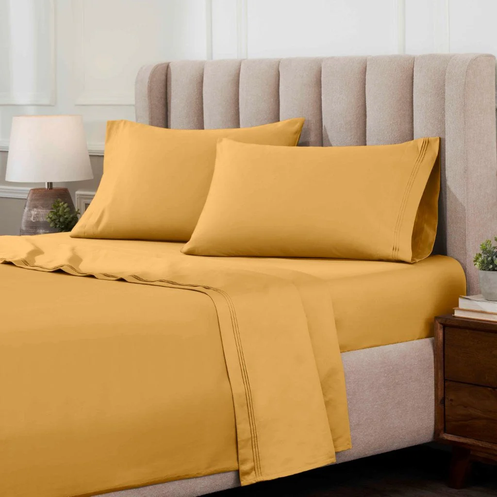 Egyptian Cotton Sateen Sheet Set 1000 Thread Count - Image 10